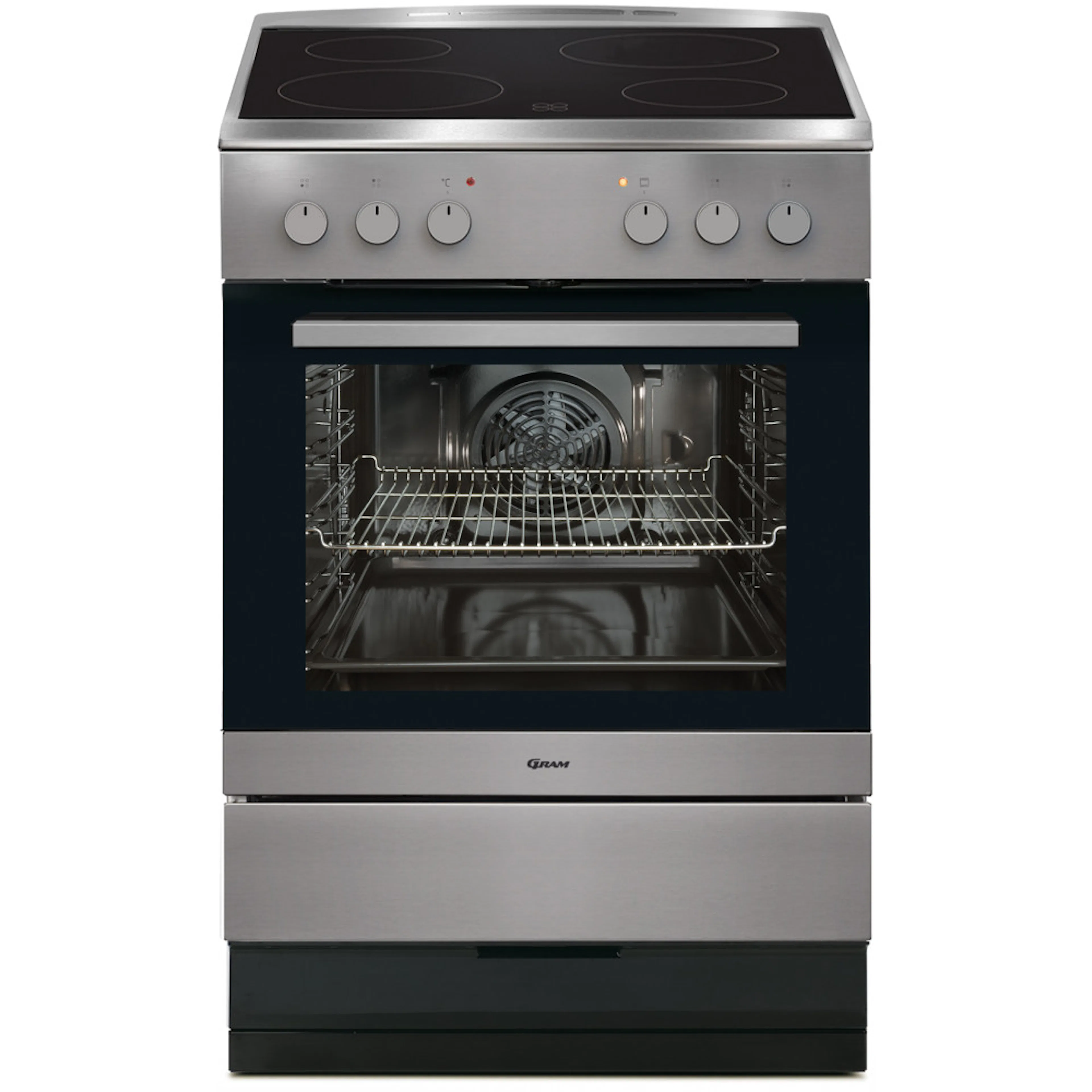 Spis Gram EK 5600-90 VF X 400 V Med Glaskeramikhäll