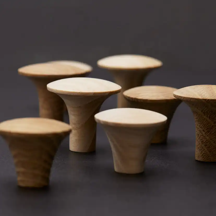 Knopp Beslag Design Olle 30 Obehandlad