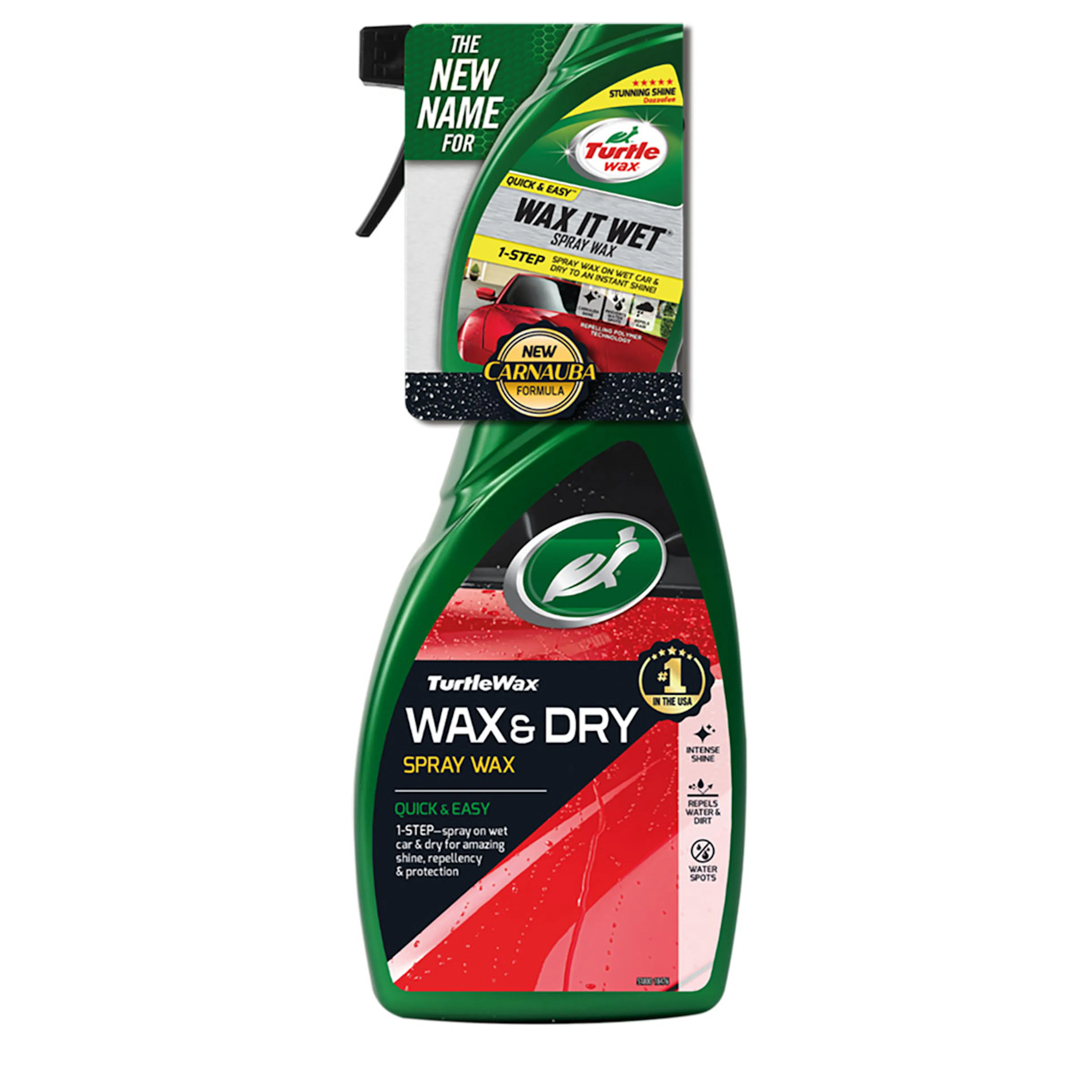 Bilvax Turtle Wax Wax It Wet Spray Wax 500ml