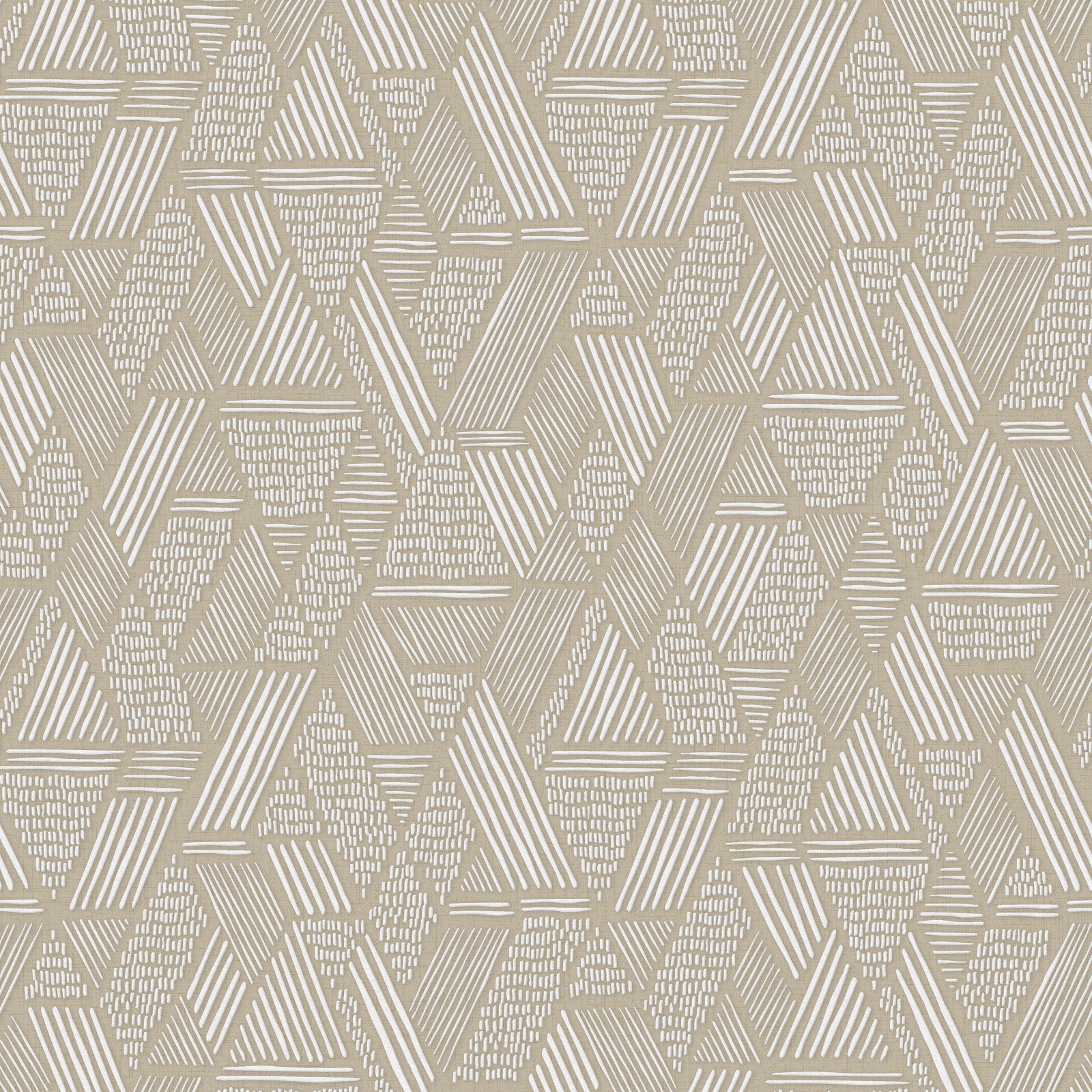 Tapet WOW Ethnic Stitch Naturligt