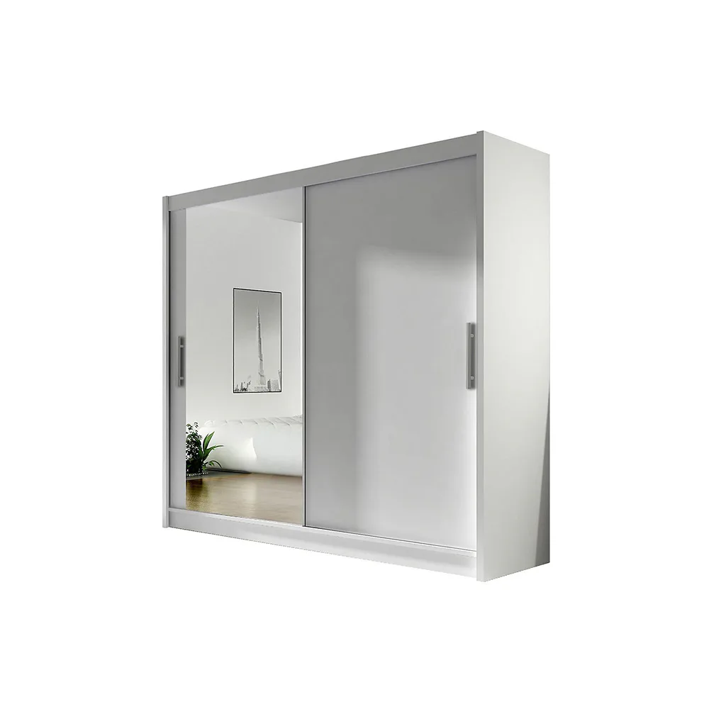 Garderob Scandinavian Choice Prag Skjutdörrar Spegel