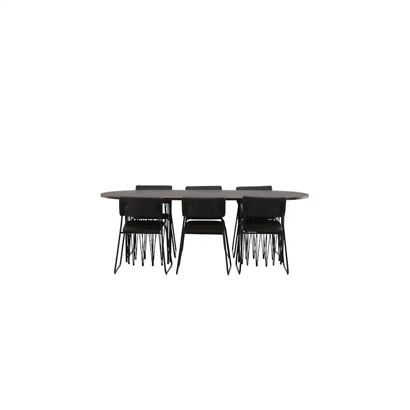 Matgrupp furniture/fashion Stone med 6 Kenth Stolar