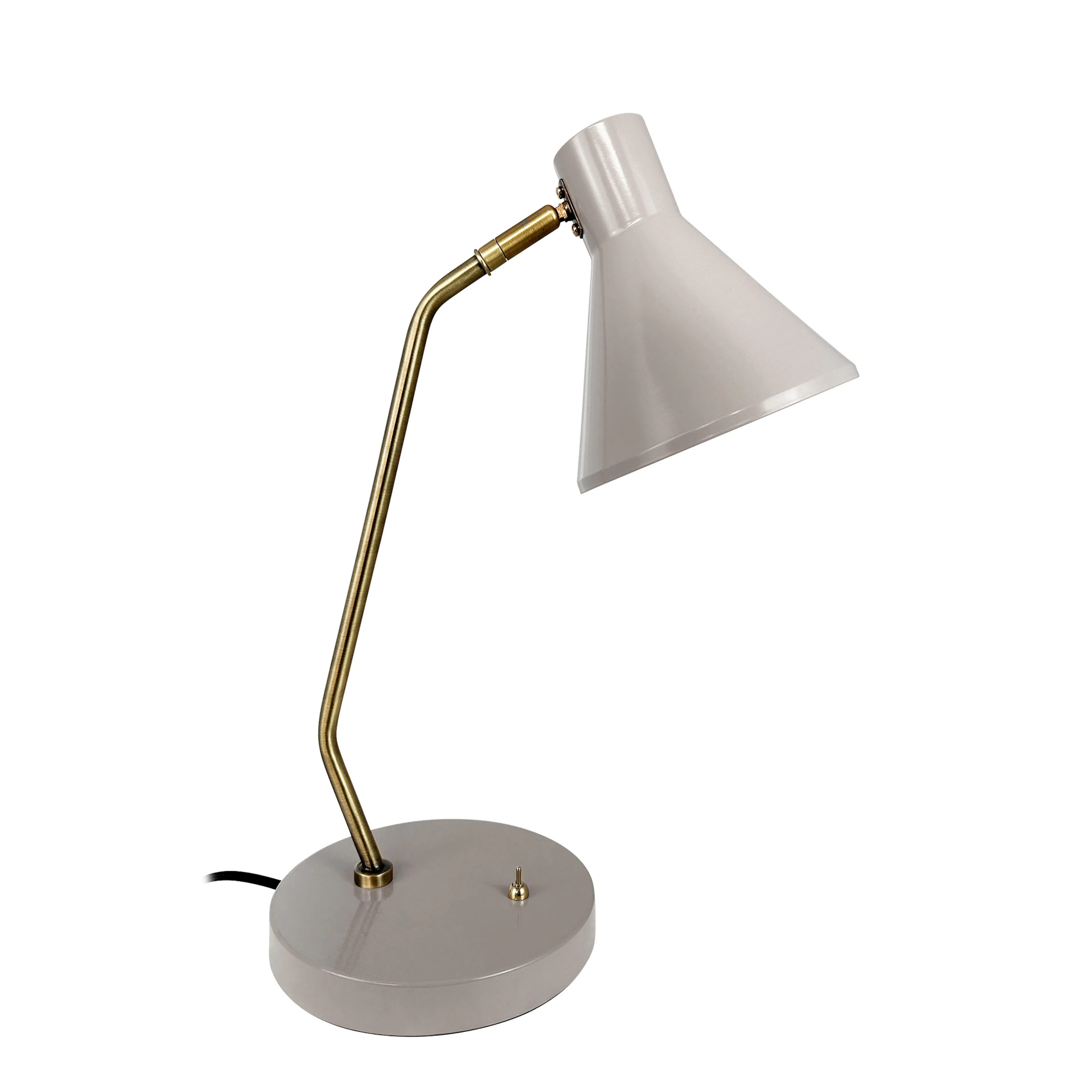 Bordslampa Dyberg Larsen Sleep Beige/Mässing