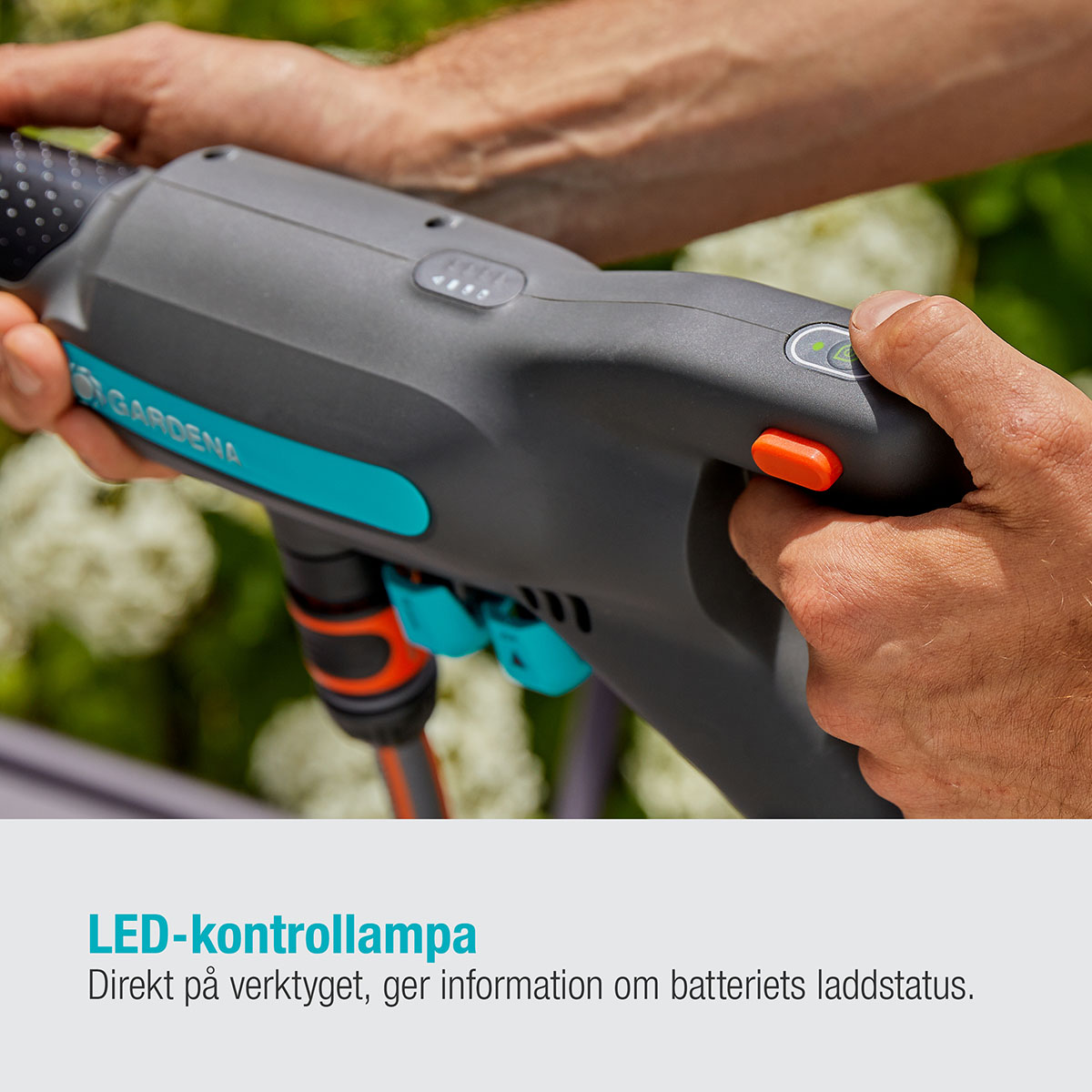 Mellantryckstvätt Garden AquaClean 24/18V utan Batteri
