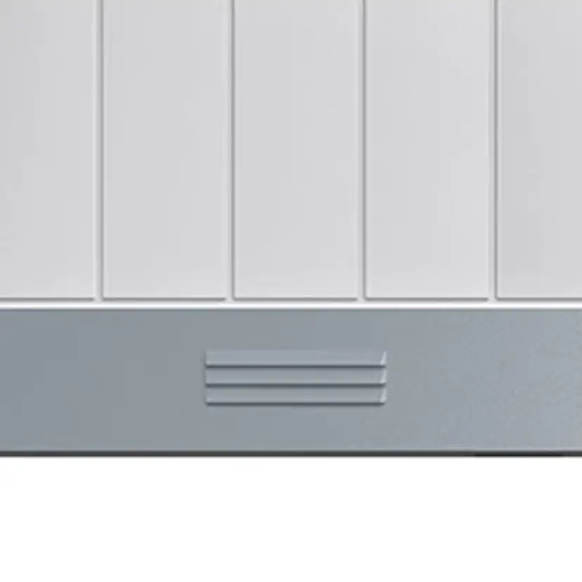 Sparkplåt Diplomat Ventilerad för Garageport