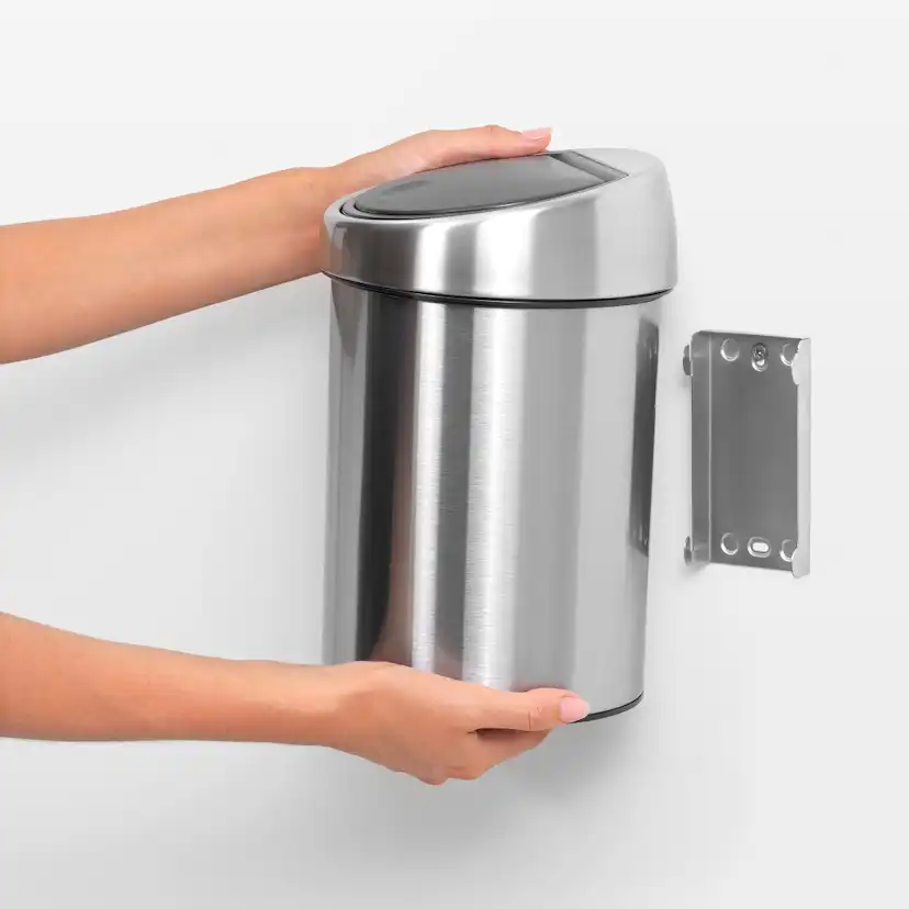 Touch Bin® 3Ltr Matt Stål Färg: Matt Stål