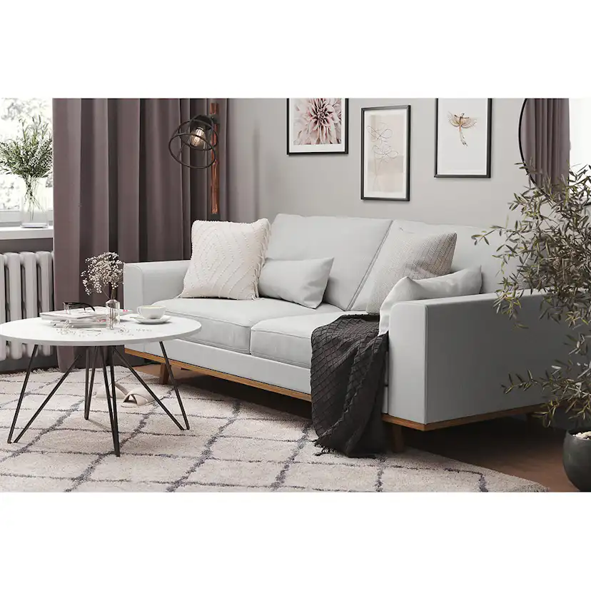 Copenhagen 3-sits Soffa Linnegrå