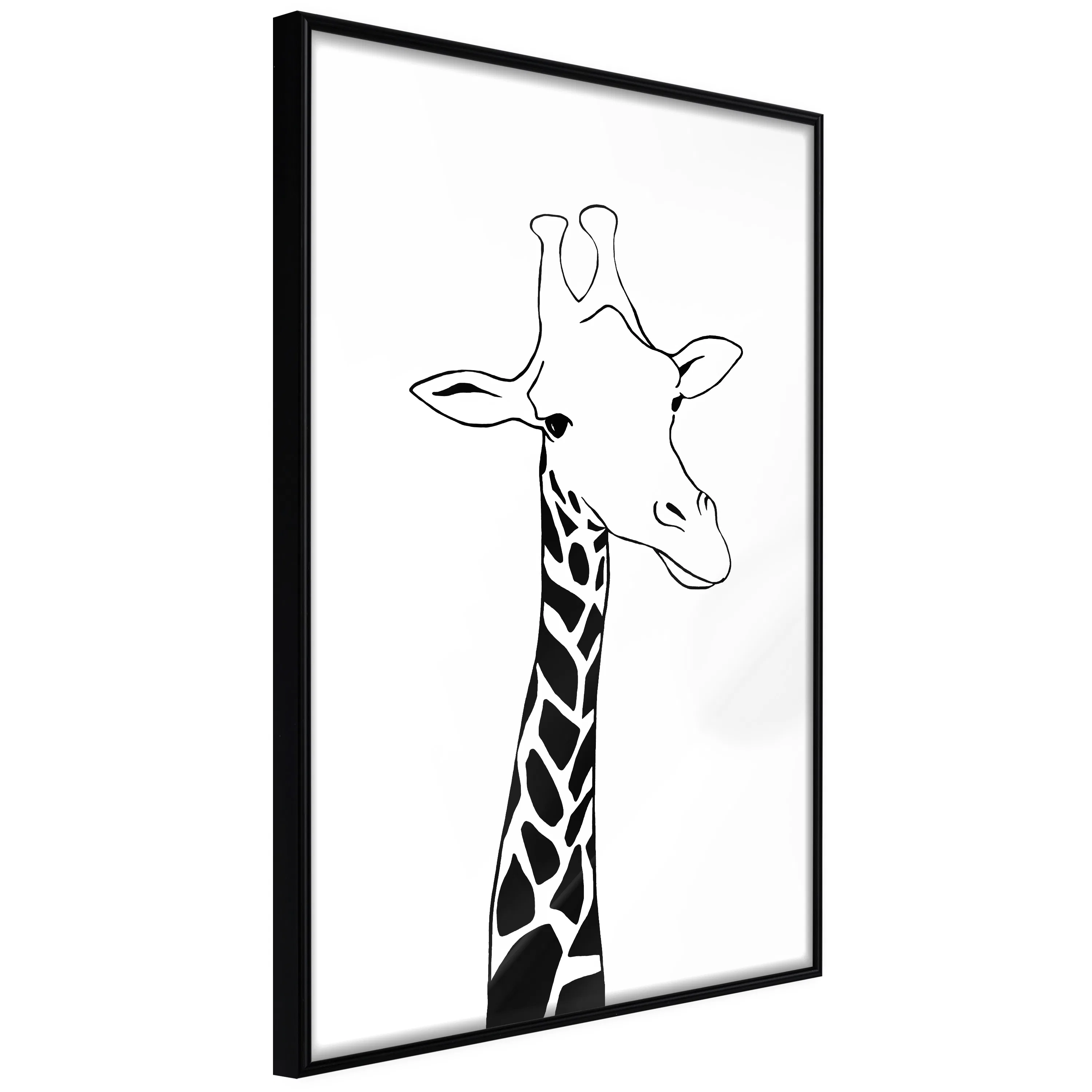 Poster Artgeist Affisch Plaid Neck