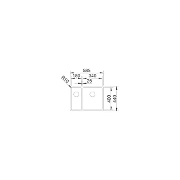 Diskho Blanco Claron 340/180 Infino
