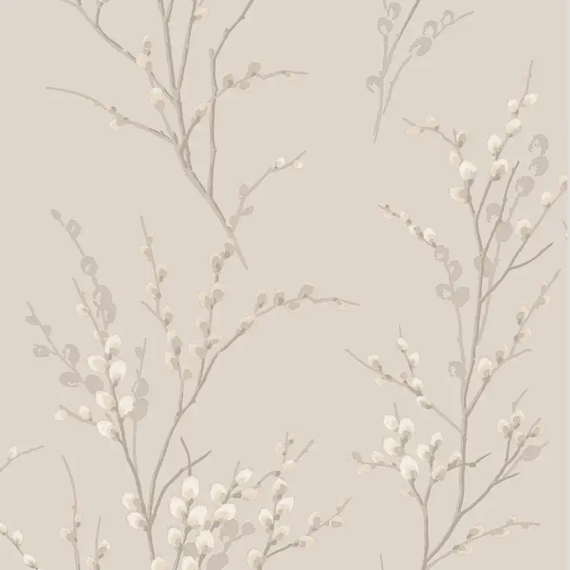 Tapet Laura Ashley Pussy Willow Dove Gra