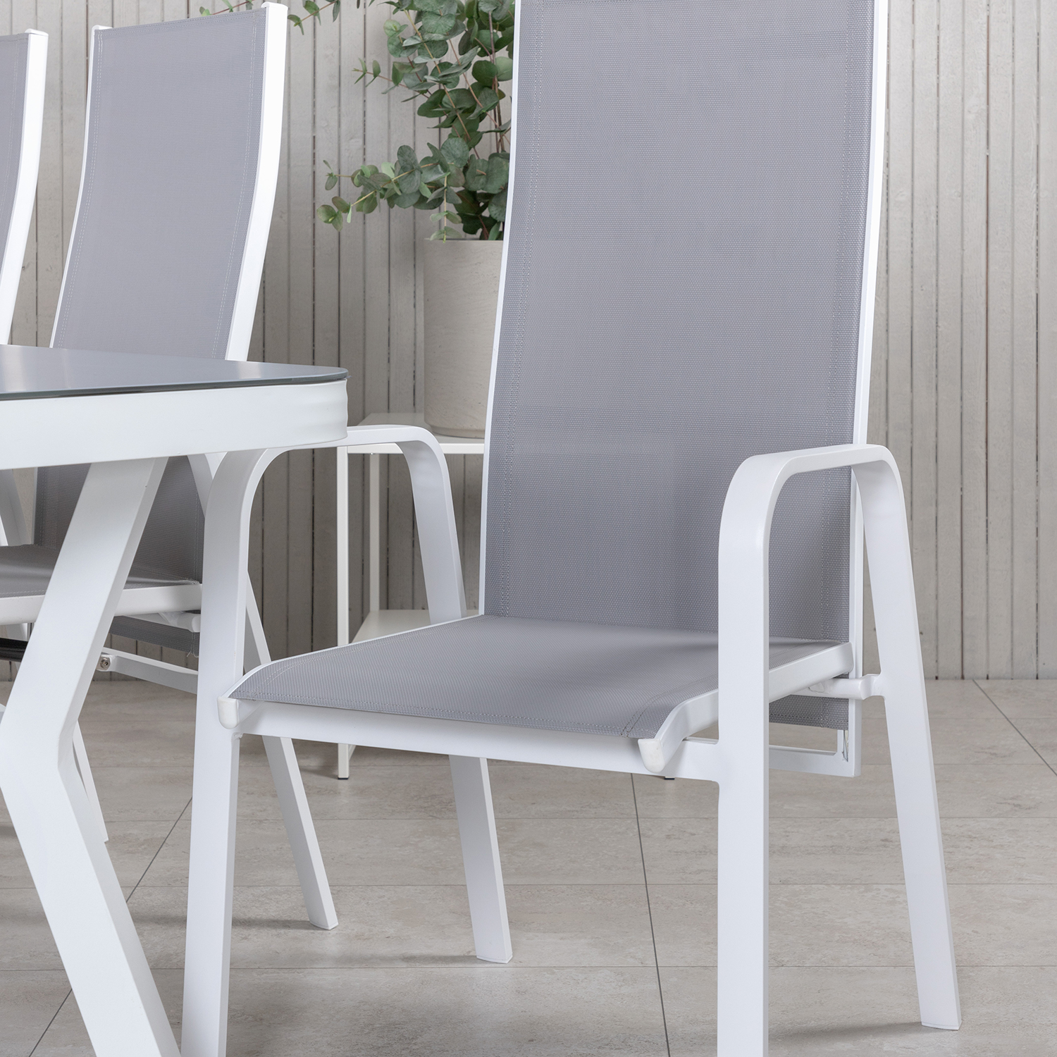 Matgrupp Utomhus Venture Home Virya 160x90 med 6 Copacabana ReclinerTrädgårdsstolar