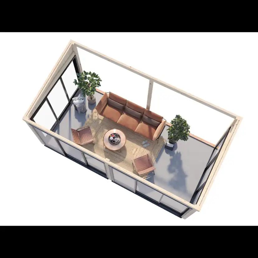 Uterum Palmako Lumi 17,3 m² (inv. 16,2 m²) Slide Plus