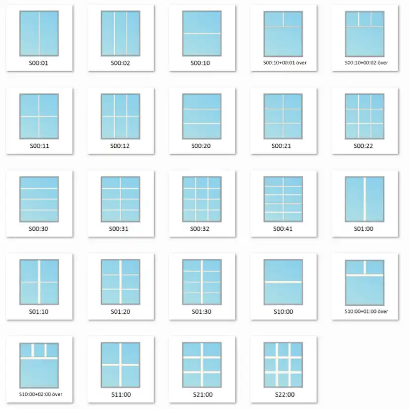 Mellanglasspröjs Svenska Fönster 3-Glas