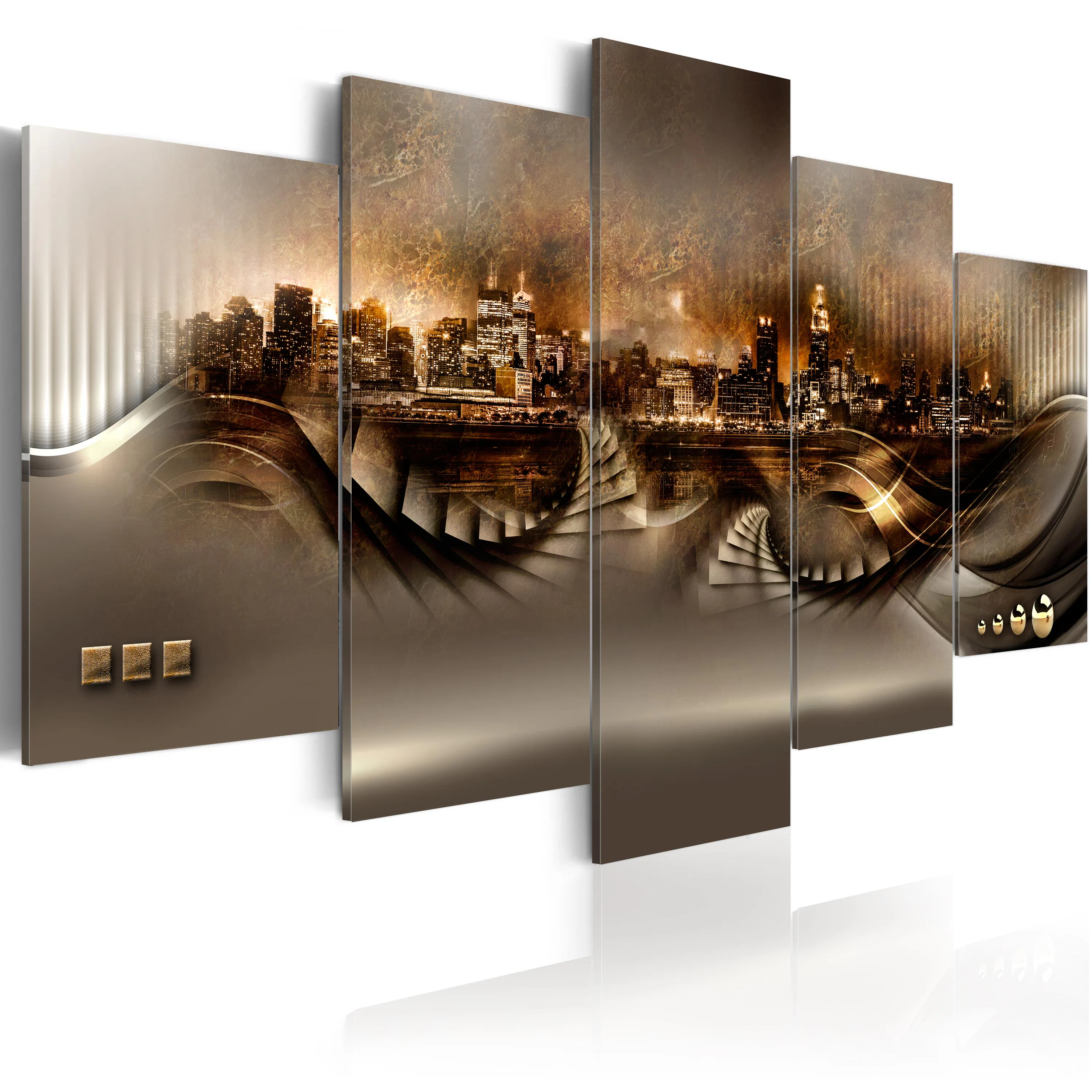 Akrylglastavla Arkiio Lost City