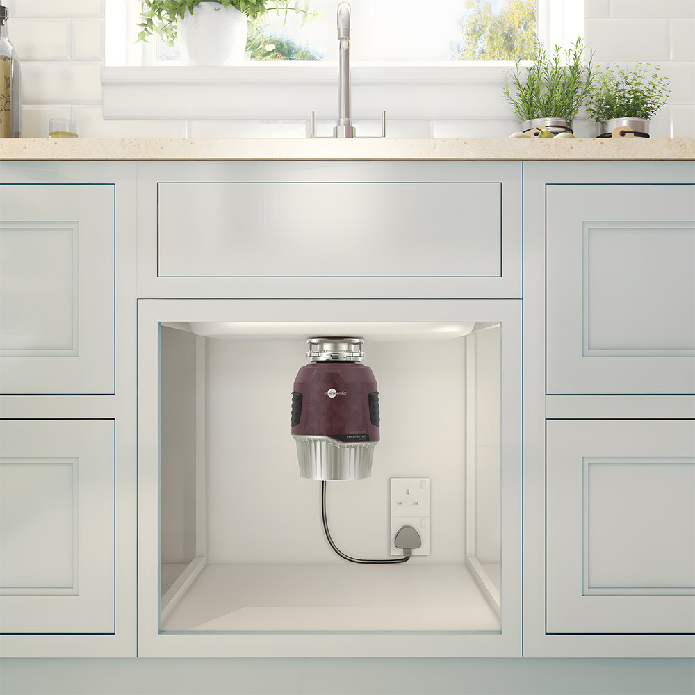 Avfallskvarn Insinkerator Evolution Plus 1000 EC Burgundy