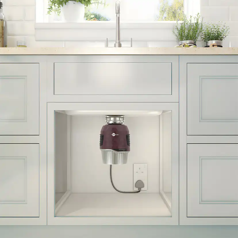 Avfallskvarn Evolution Plus 1000 EC burgundy