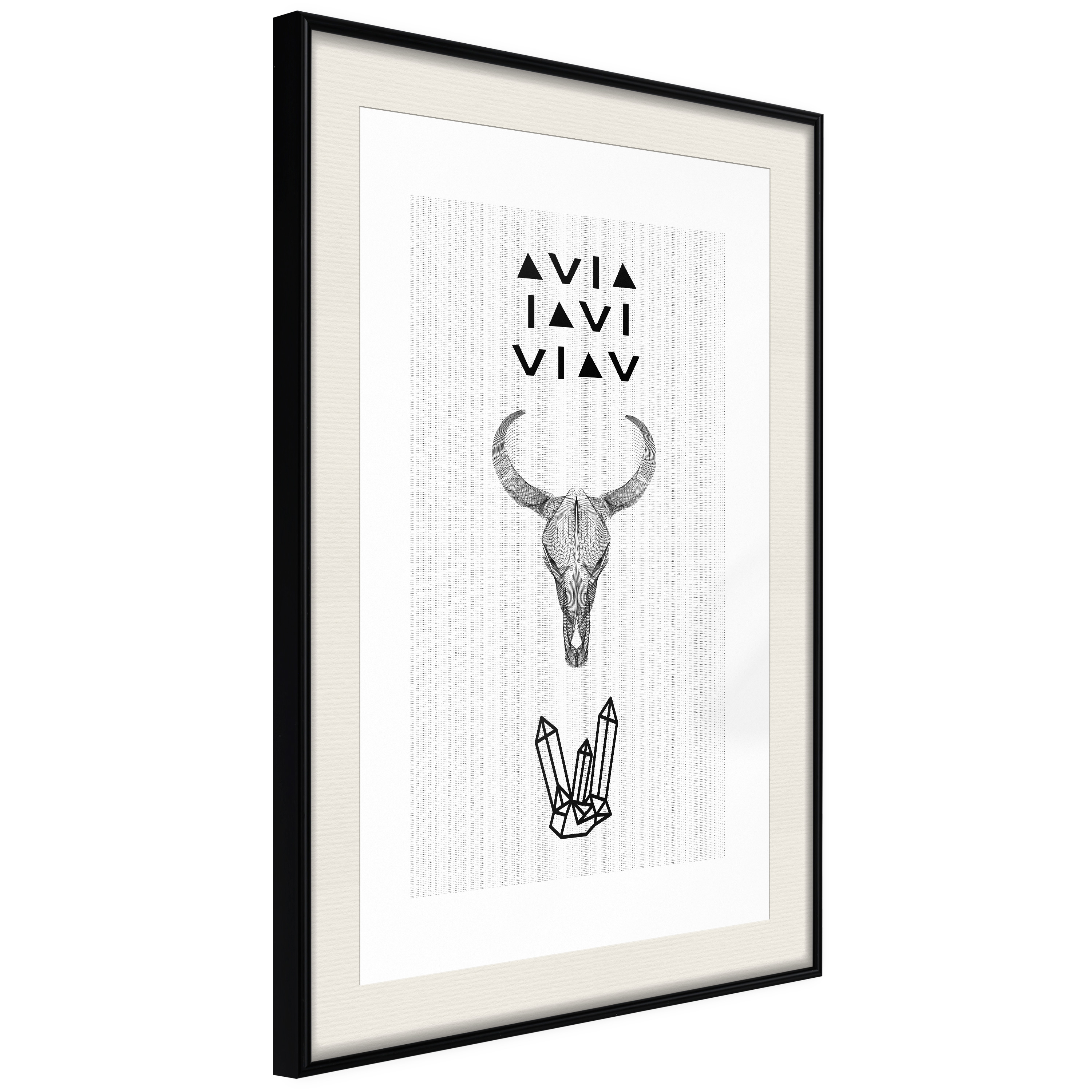 Poster Artgeist Affisch Animal Skull