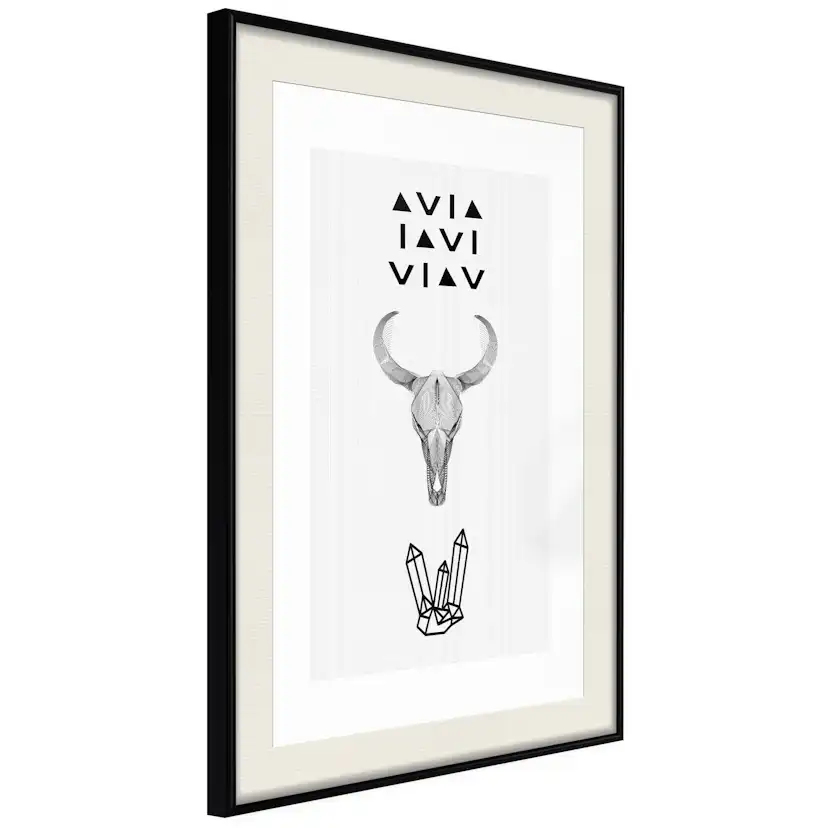 Poster Artgeist Affisch Animal Skull