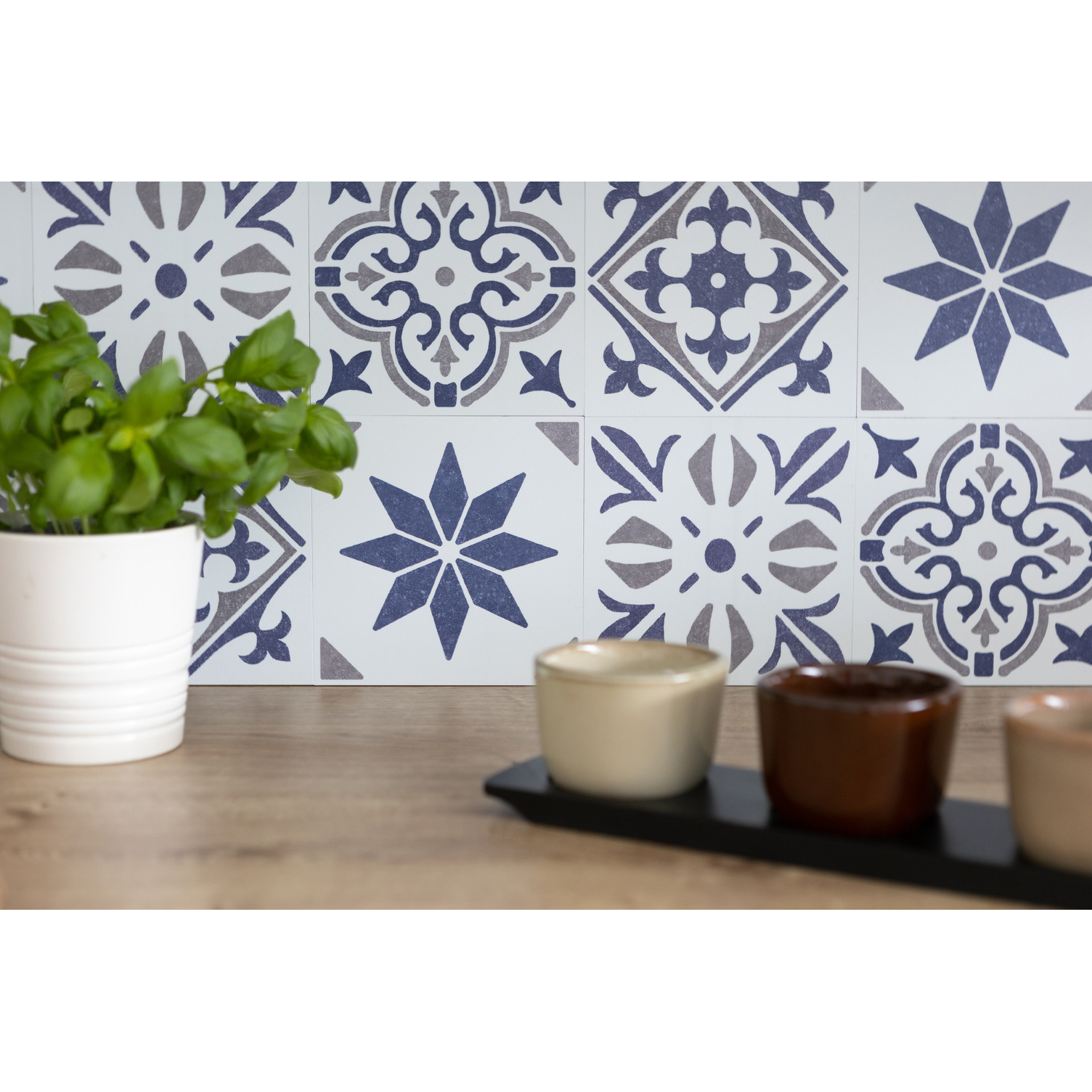 D-C-FIX Självhäftande Väggplattor Nortiq Alia 6-pack