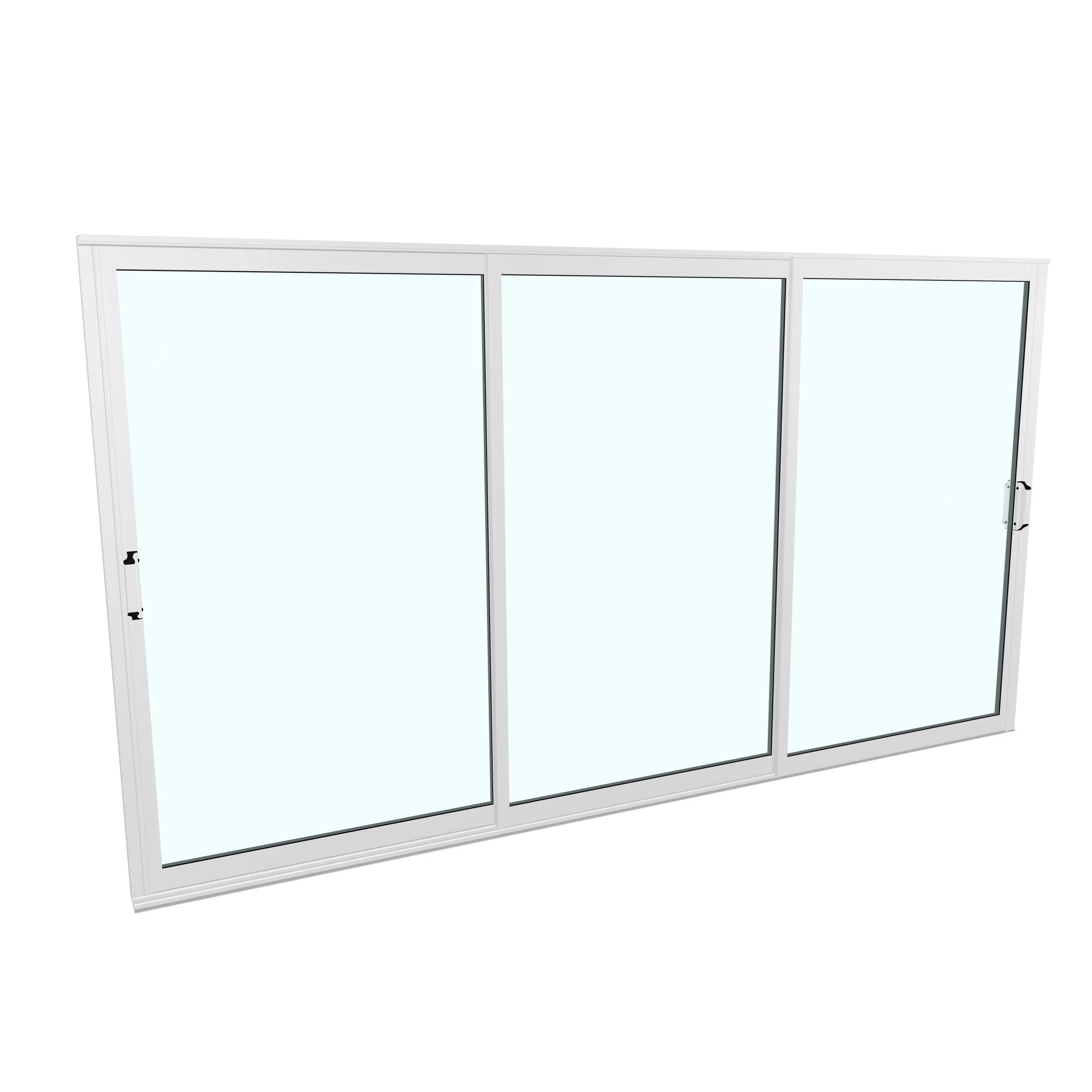 Landskap Skjutdörrsparti Robust B3600mm x H2000 - Vit Året r B3600 x H2000 mm - Vit RAL 9010