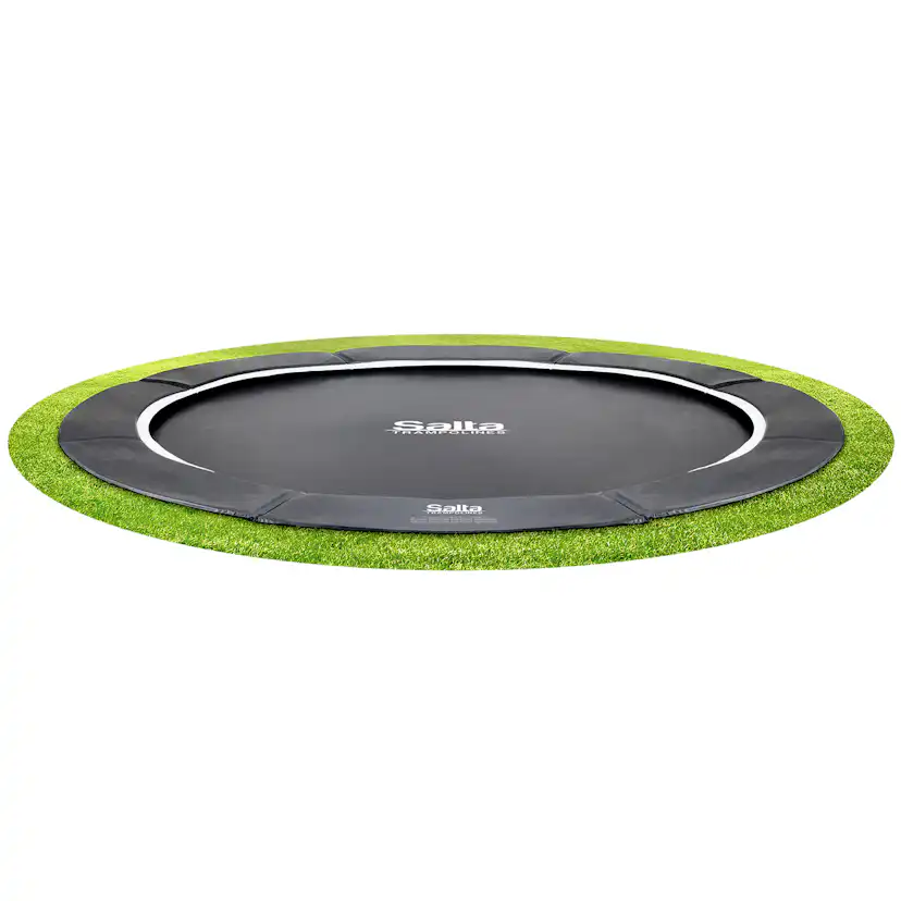 SALTA Studsmatta Royal Baseground Sport Ø427 cm, svart Ø 427 cm