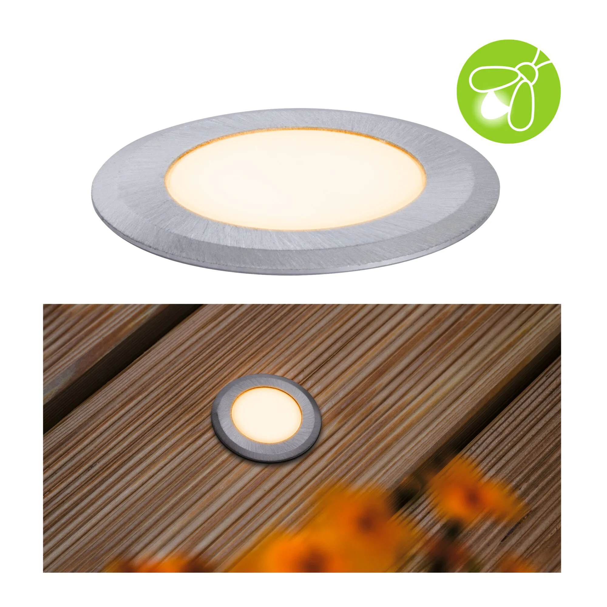 LED Infälld Markbelysning Paulmann House Rund IP67 230V