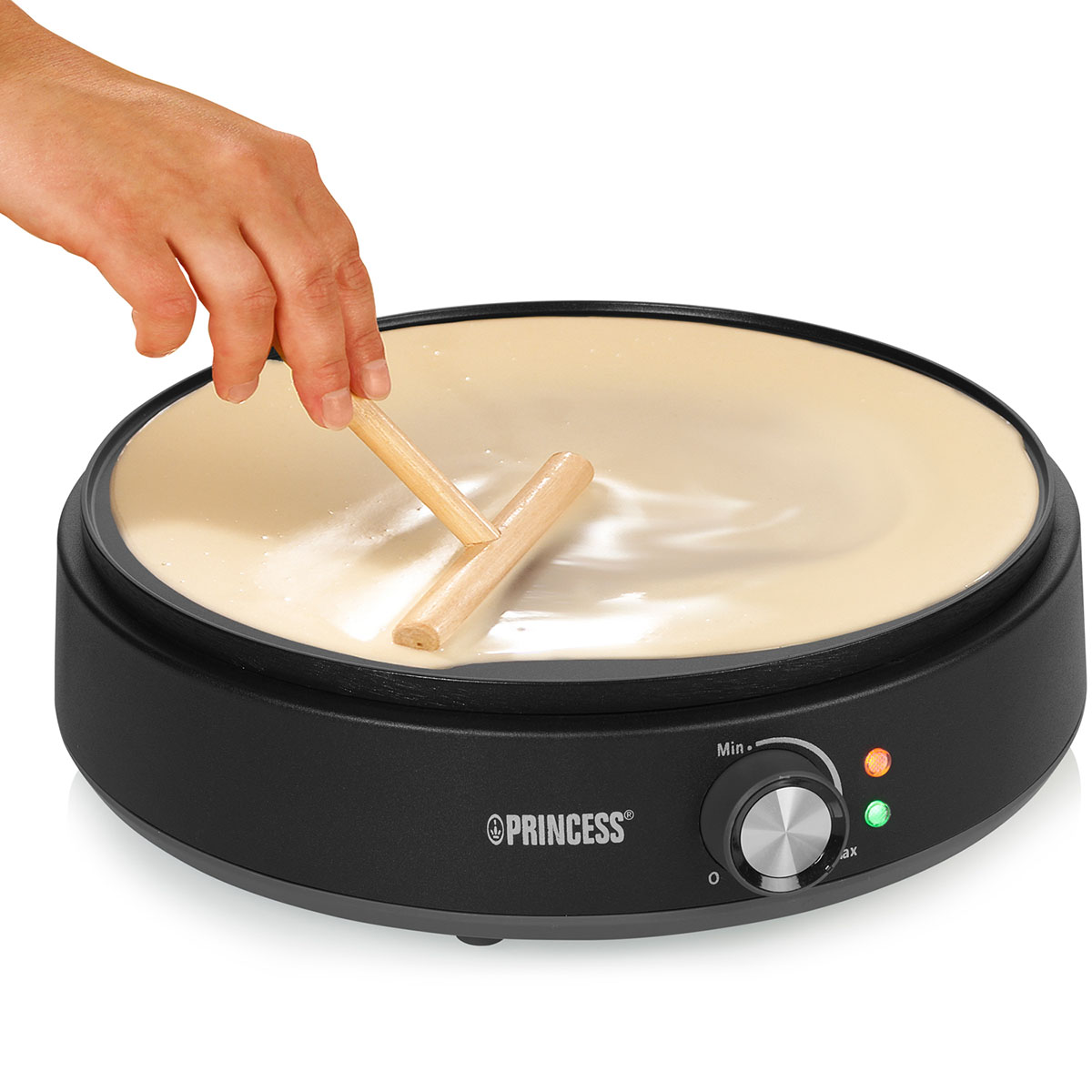 Crepesjärn Princess Deluxe Crepesmaskin 30 cm 1200W