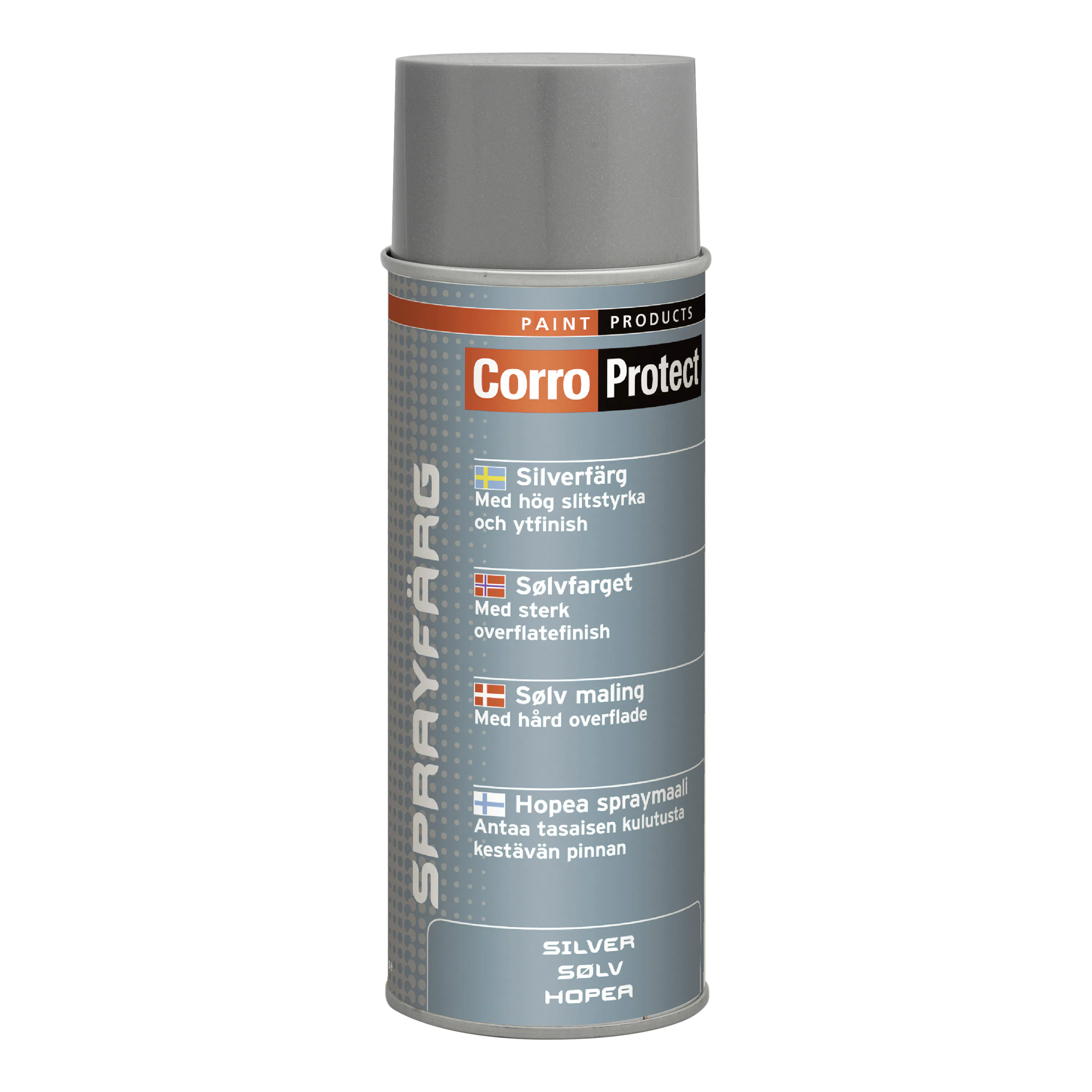Täckfärg CorroProtect FärgSpray Silver