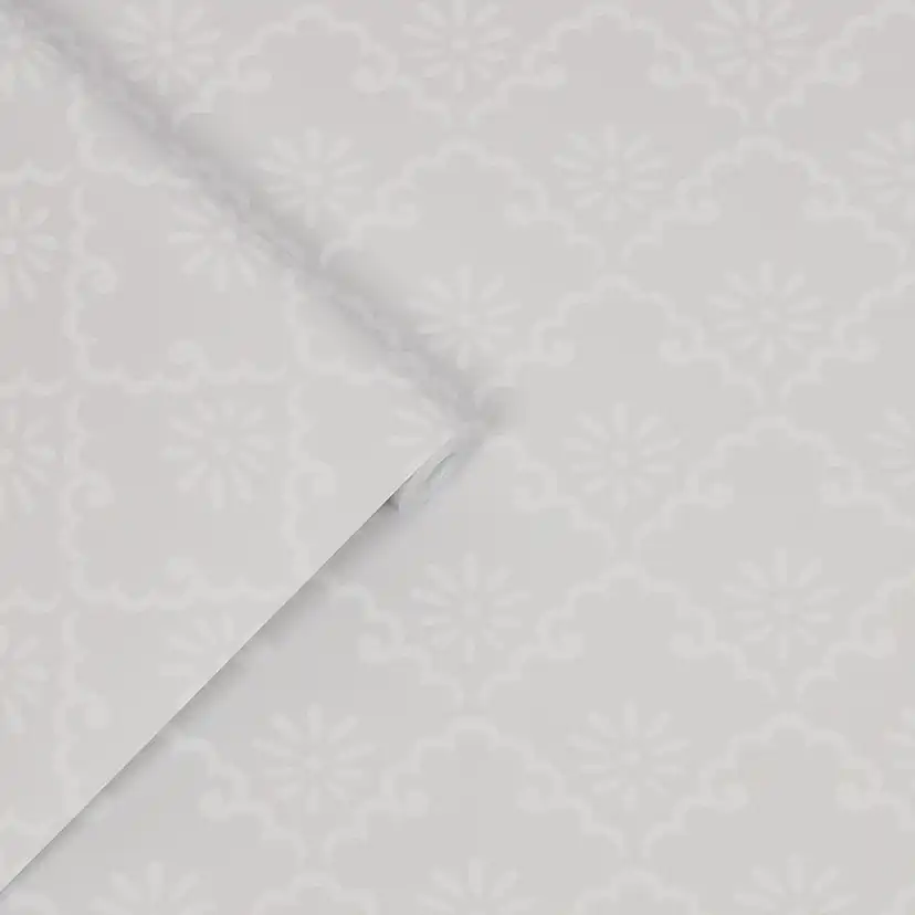 Tapet Laura Ashley Coralie Röd Grå 118476