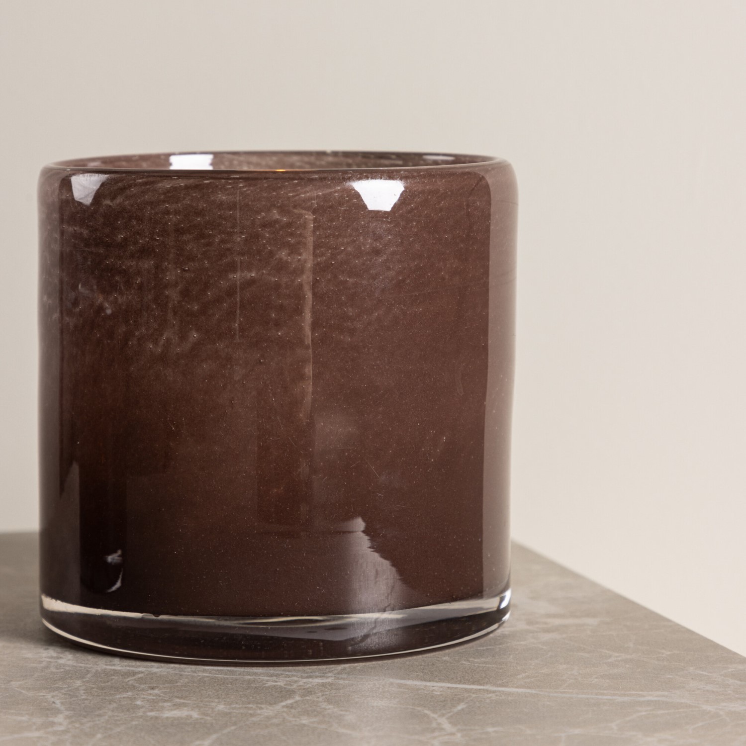 Glora Lantern  - Brown - 12*12Hcm Brun, H: 120 mm