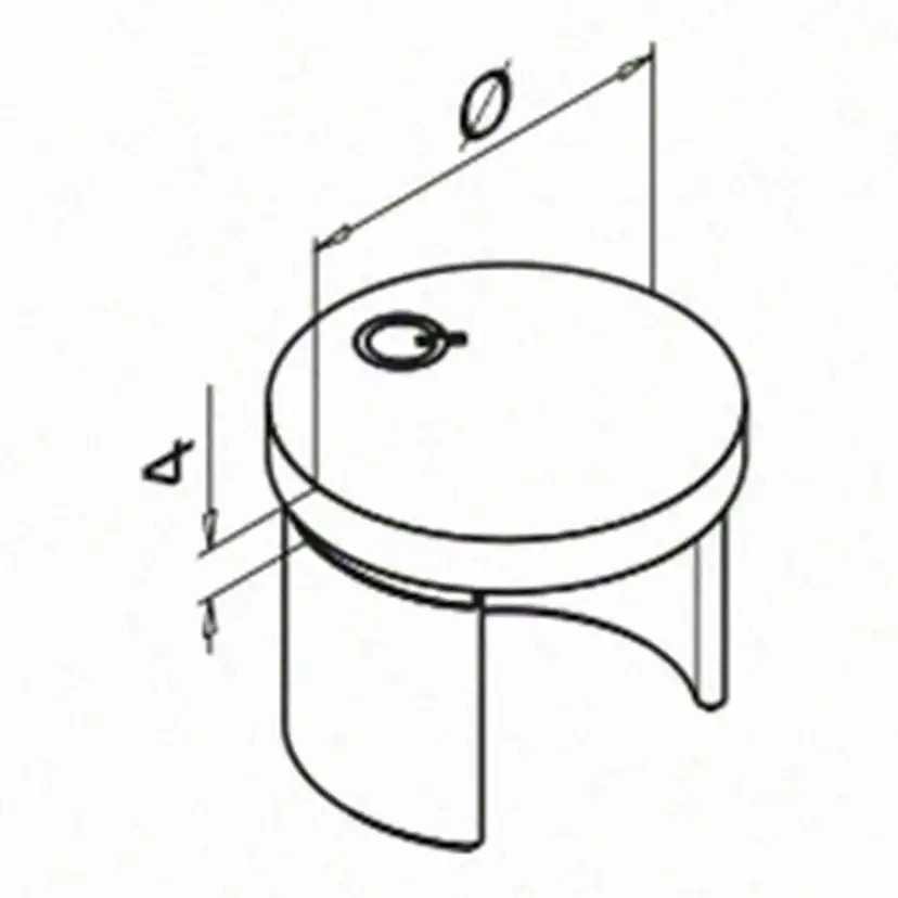 Ändknopp Herrljunga Ledstångsfabrik Notrör Inomhus