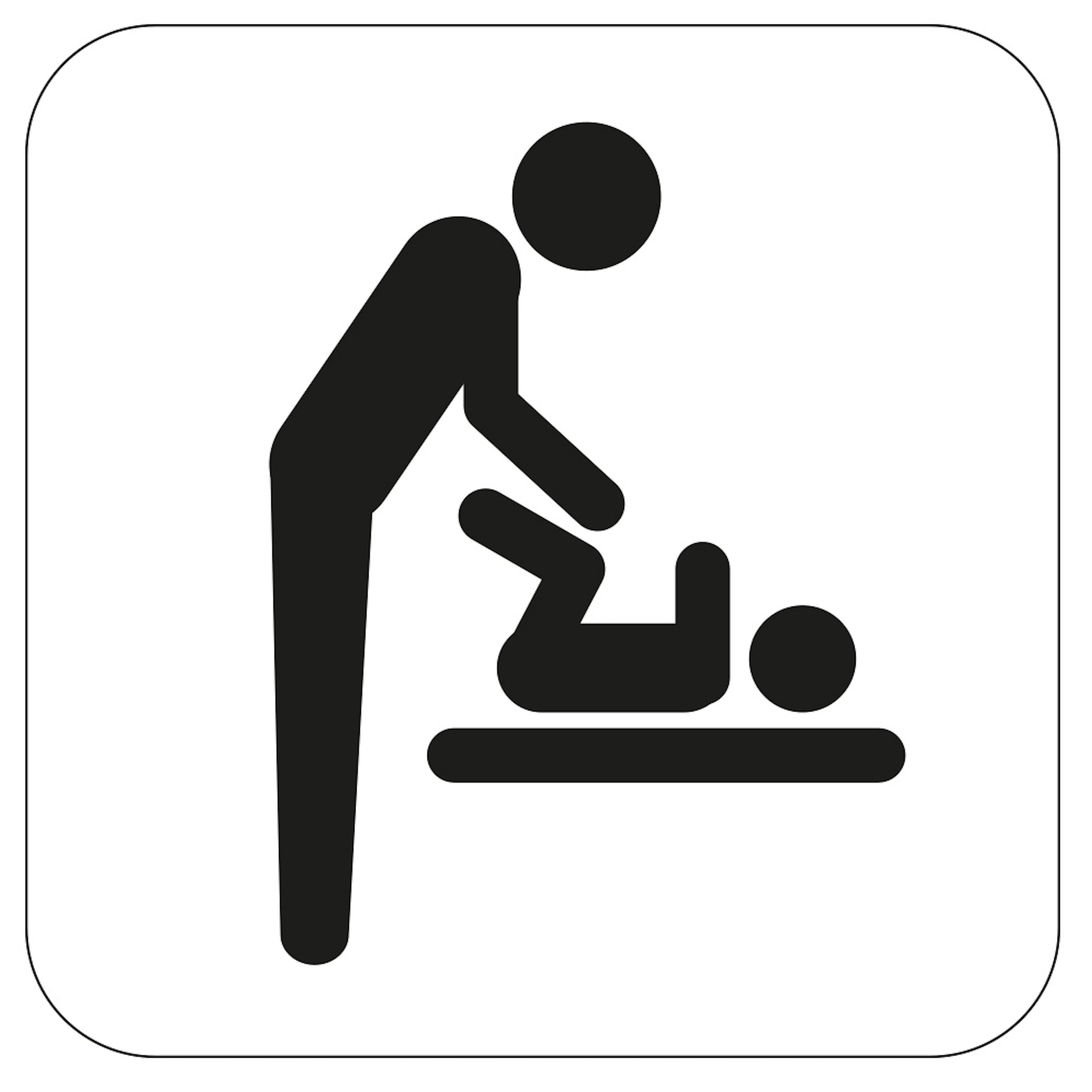 WC-Skylt Habo Skötrum