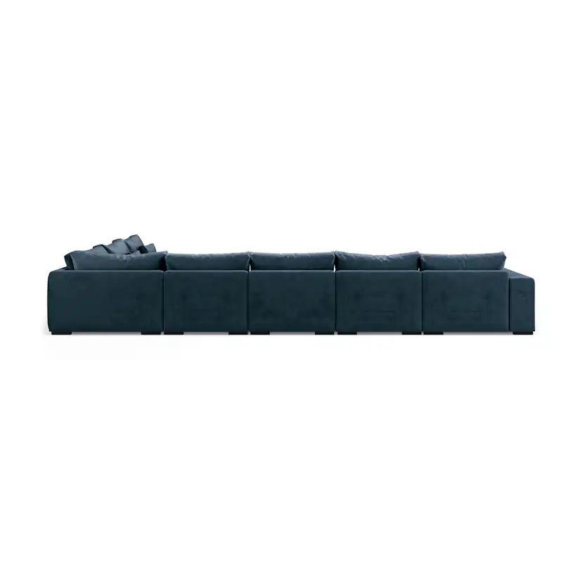 7-sitssoffa Scandinavian Choice Dubai U-formad Modulsoffa med Schäslong och Divan 527 cm