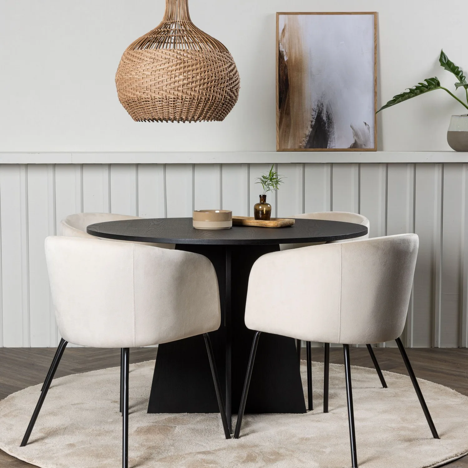 Svart/Vit