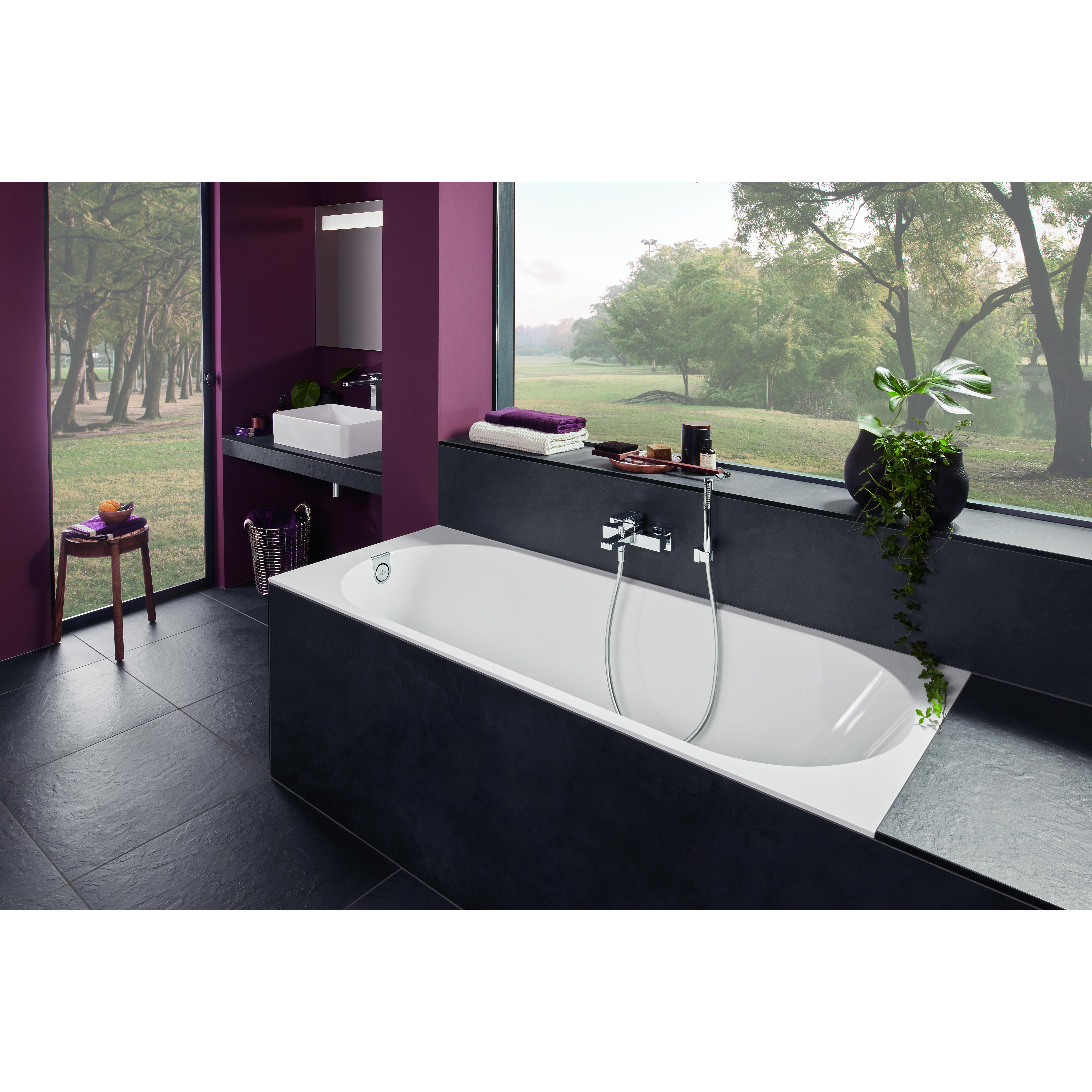 Inbyggnadsbadkar Villeroy & Boch Oberon 2.0 Solo Rektangulärt