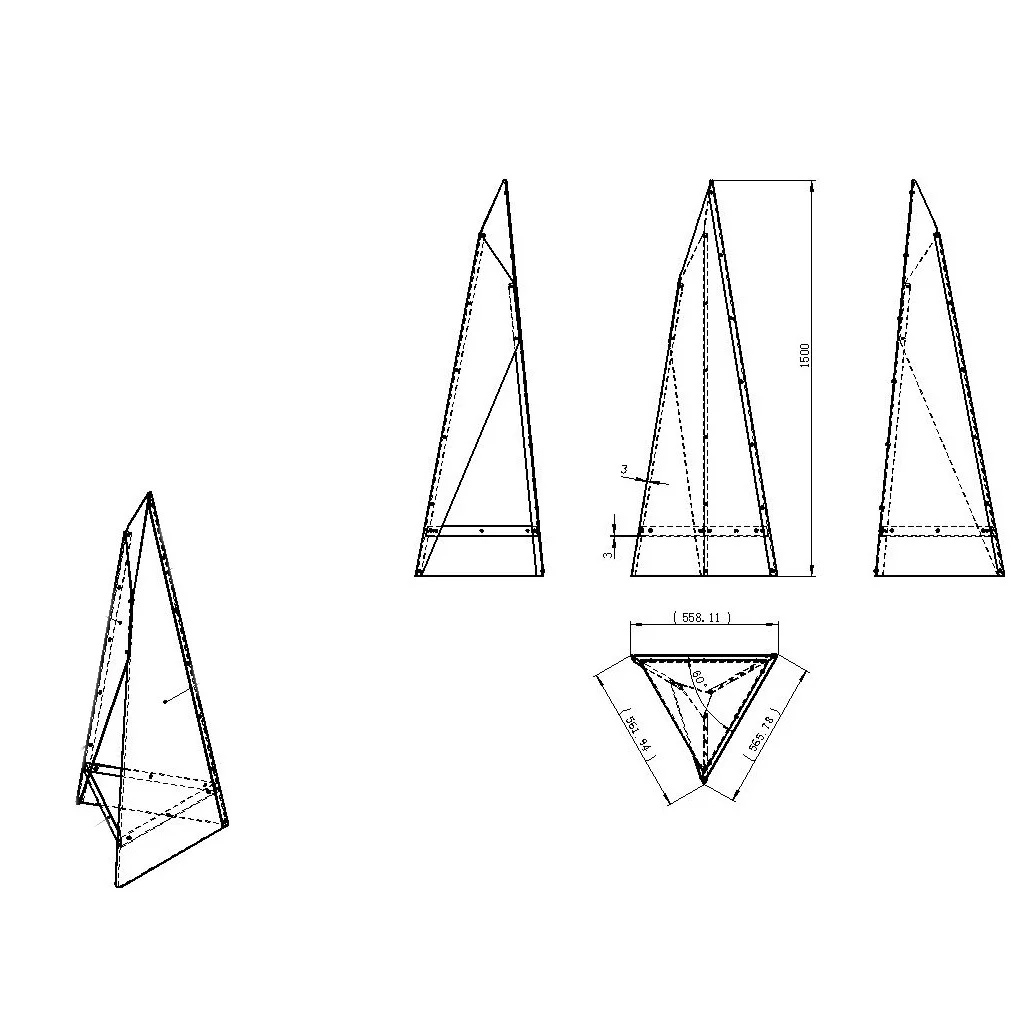 Eldstad Lyfco Cortenstål Tipi