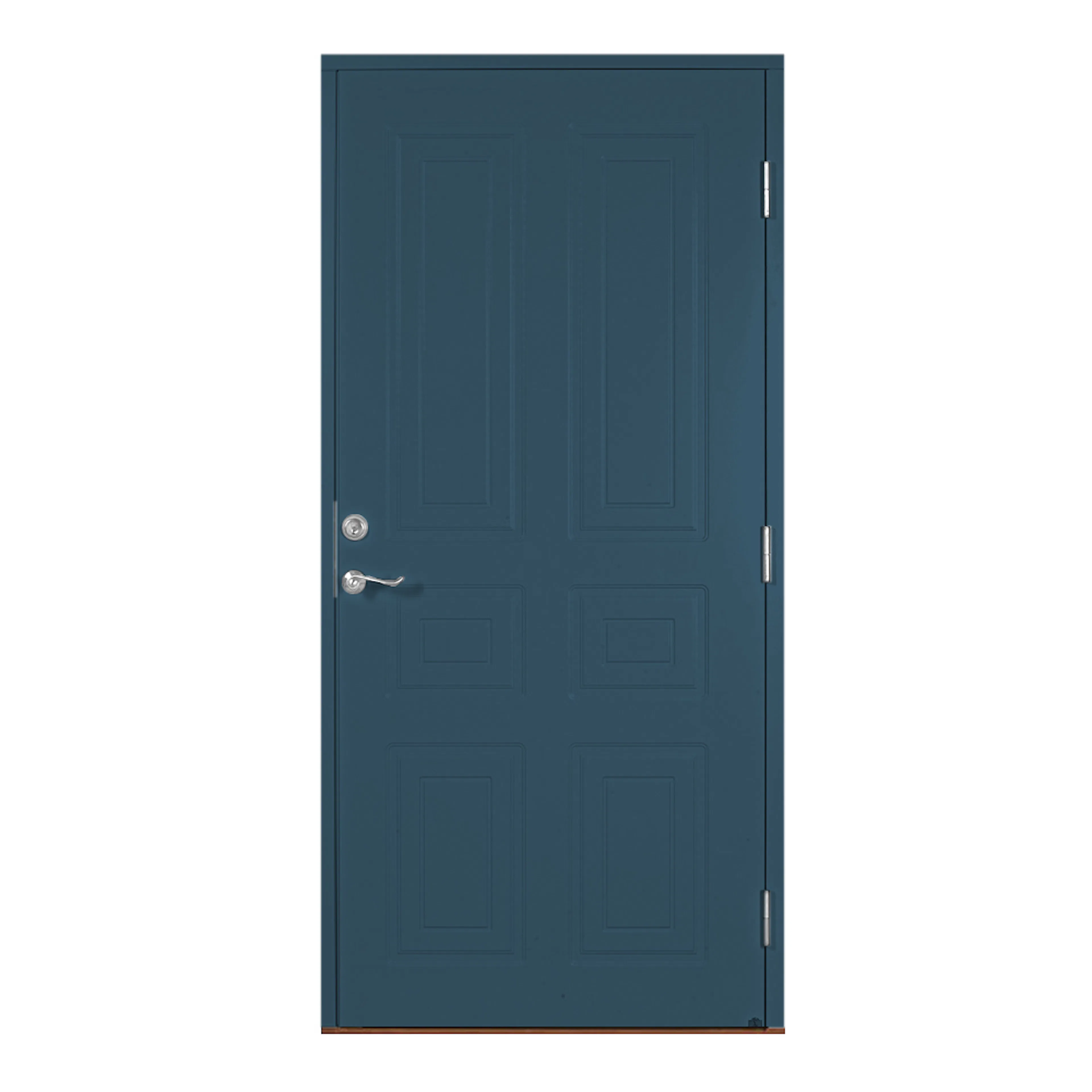 Åsleden BxH: 90x210 cm, Hö, Blå S 6020-B BxH: 90x210 cm, Blå, Höger