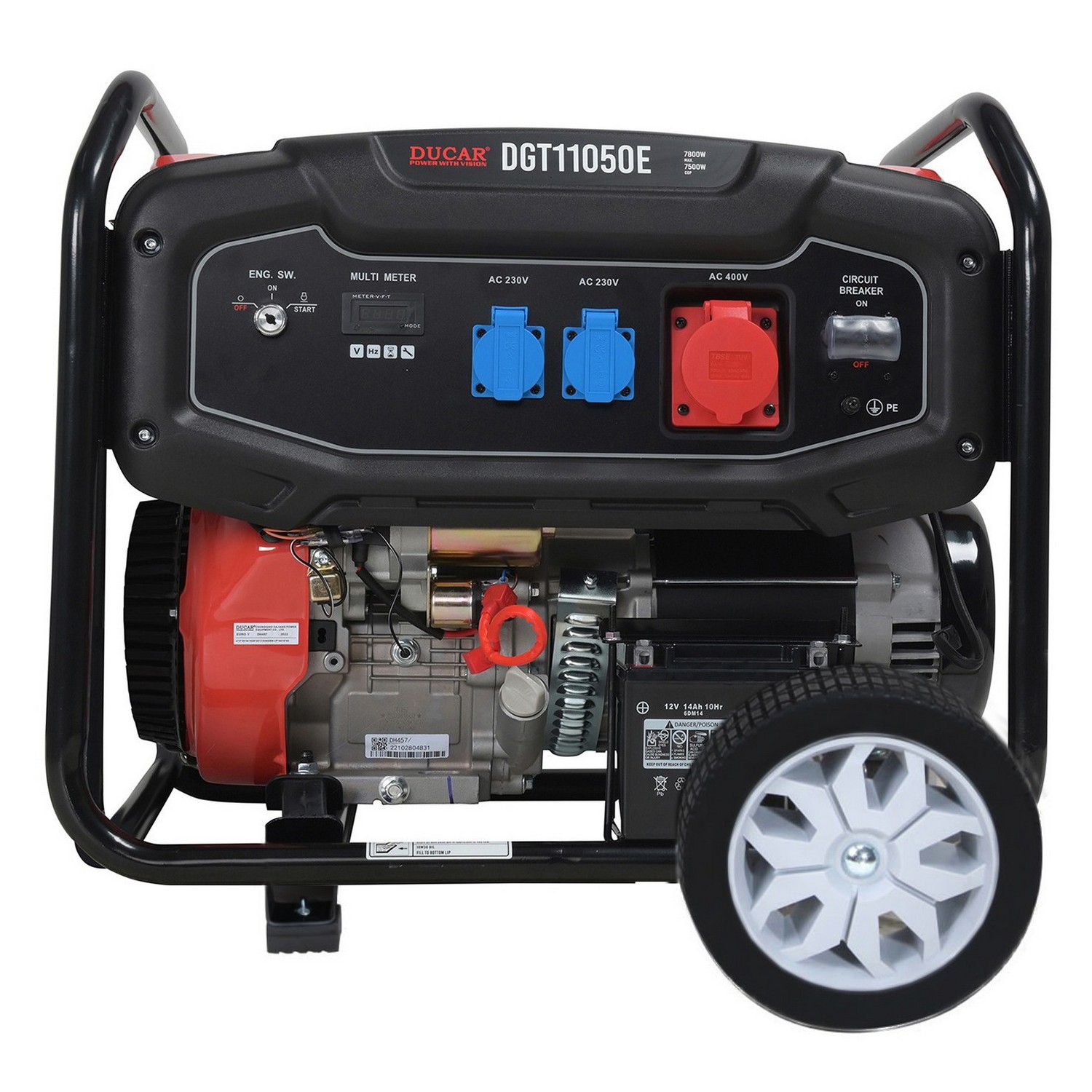 Elverk Ducar DGT11050E 7500W 400V
