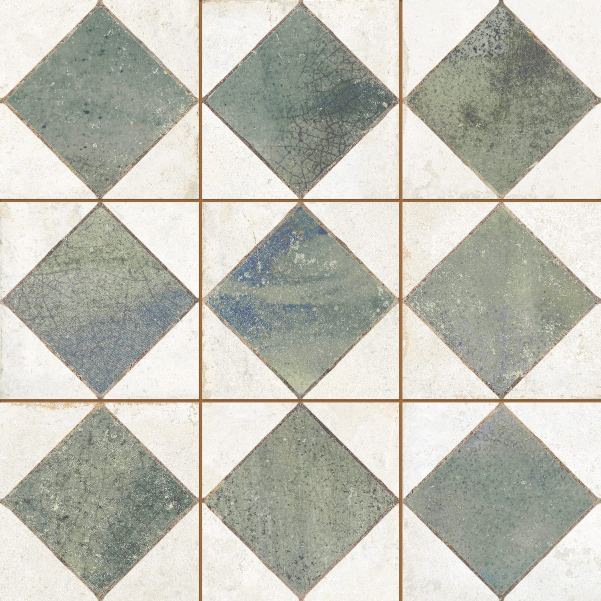 Klinker FS Arles Green LT 33x33 cm