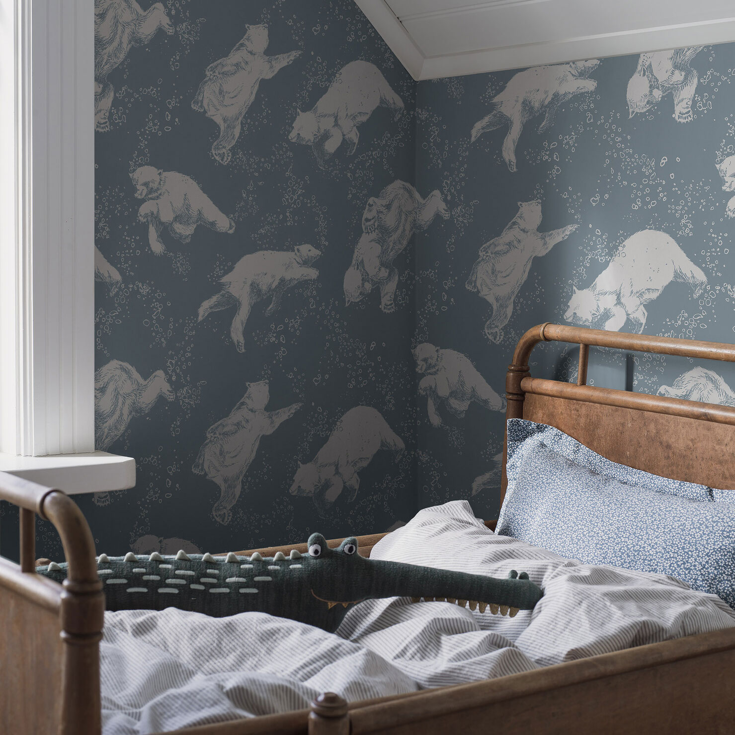 Tapet Boråstapeter Scandinavian Designers Mini Helene Ekblom Polarn 6292