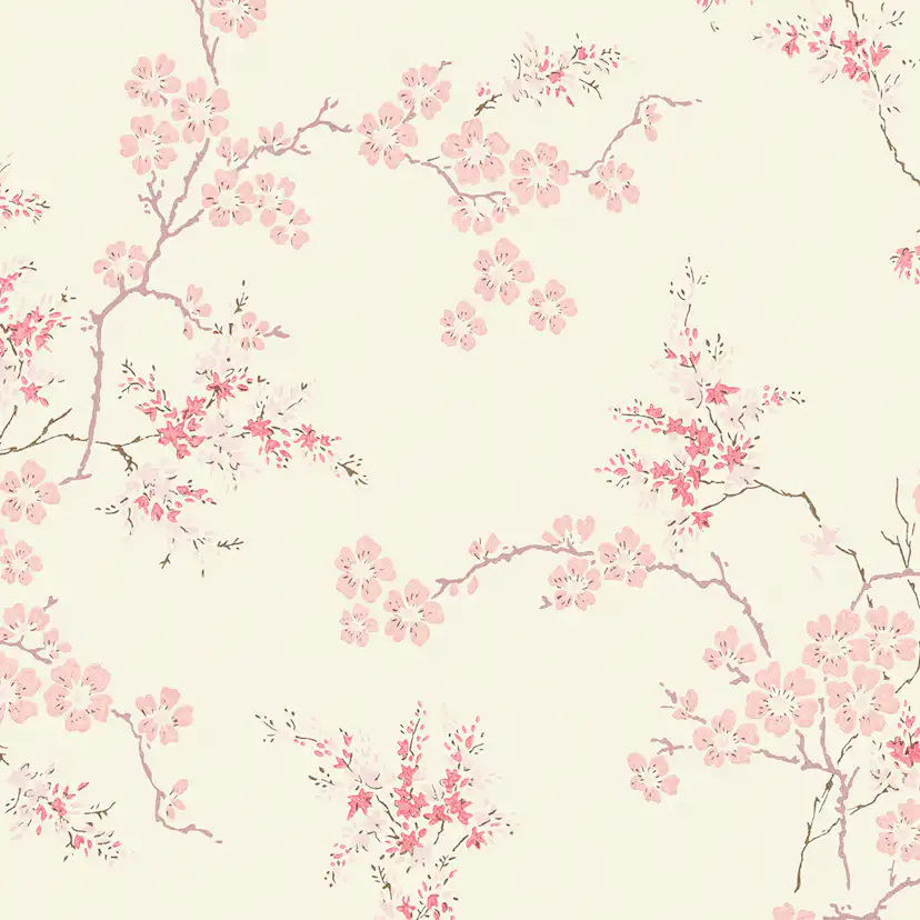 Tapet Laura Ashley Oriental Blossom Blush