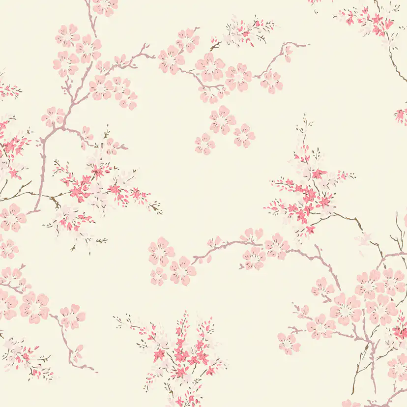 Tapet Laura Ashley Oriental Blossom Blush