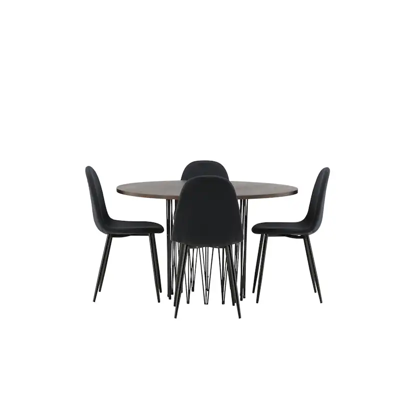 Matgrupp furniture/fashion Stone med 4 Polar Stolar