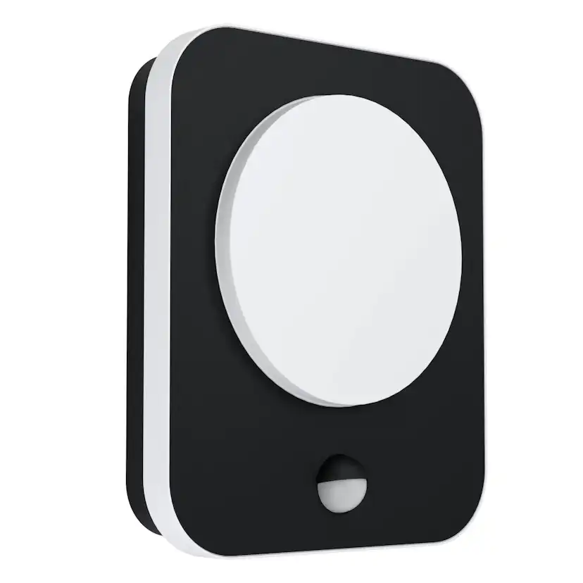 Vägglampa Utebelysning Eglo Madriz med Sensor