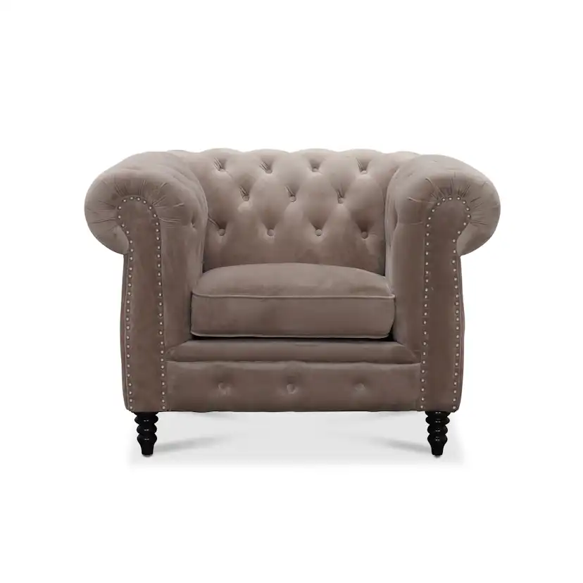 Fåtölj Hagagruppen Cambridge Sammet