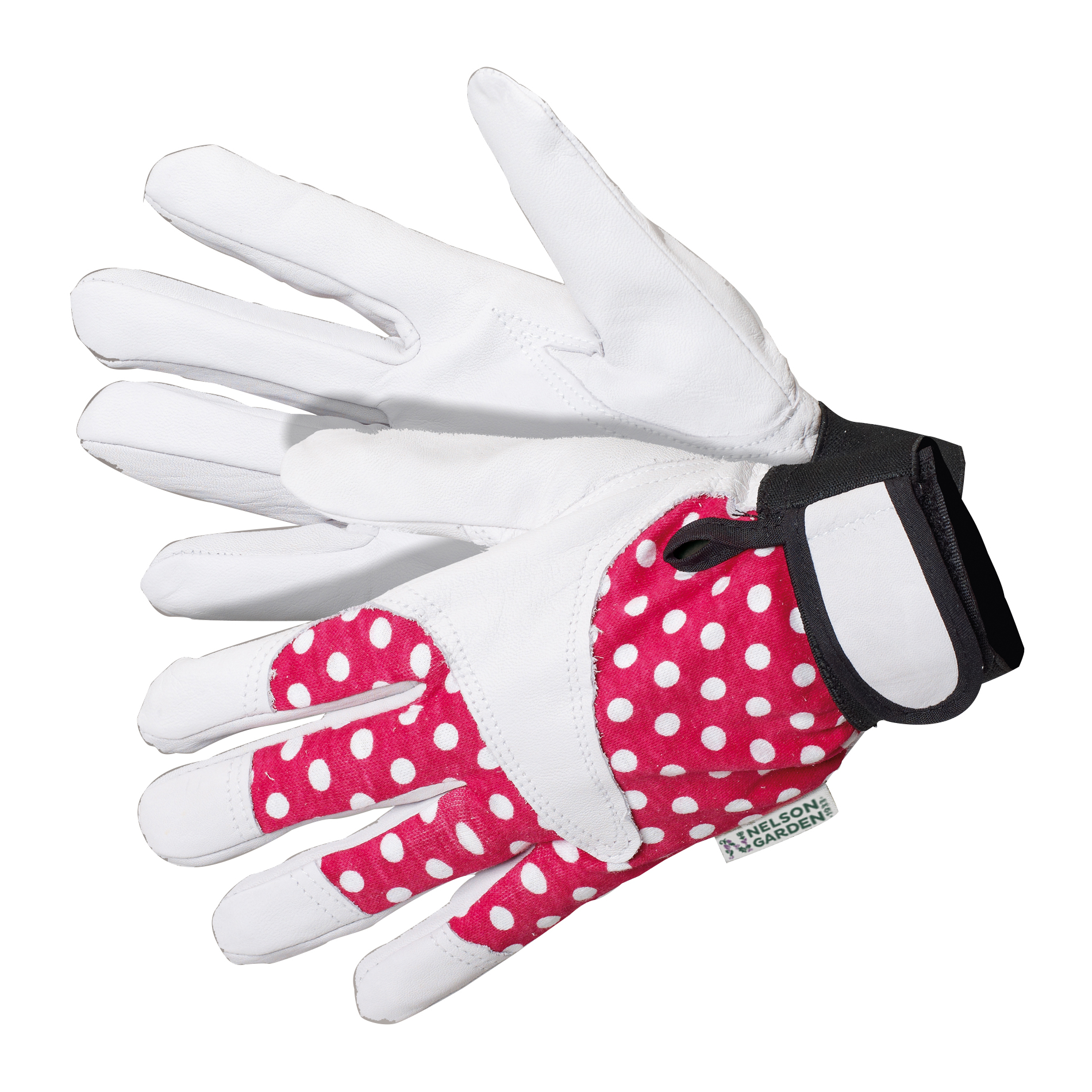 Handske Nelson Garden Betty Röd/Vit