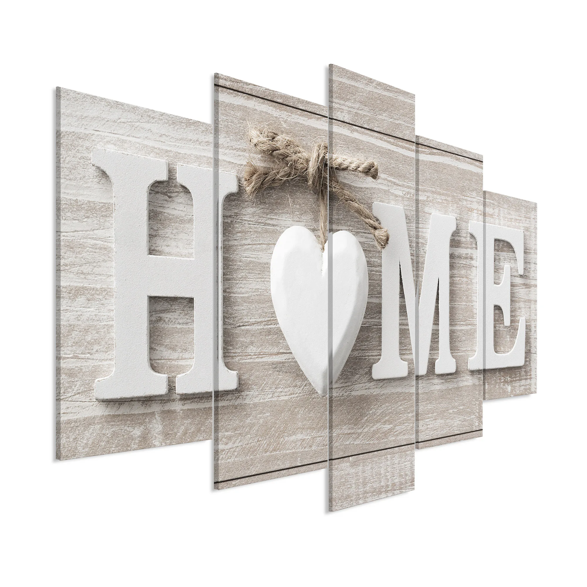 Tavla Arkiio Love Sanctuary Wide 5 delar 225x100