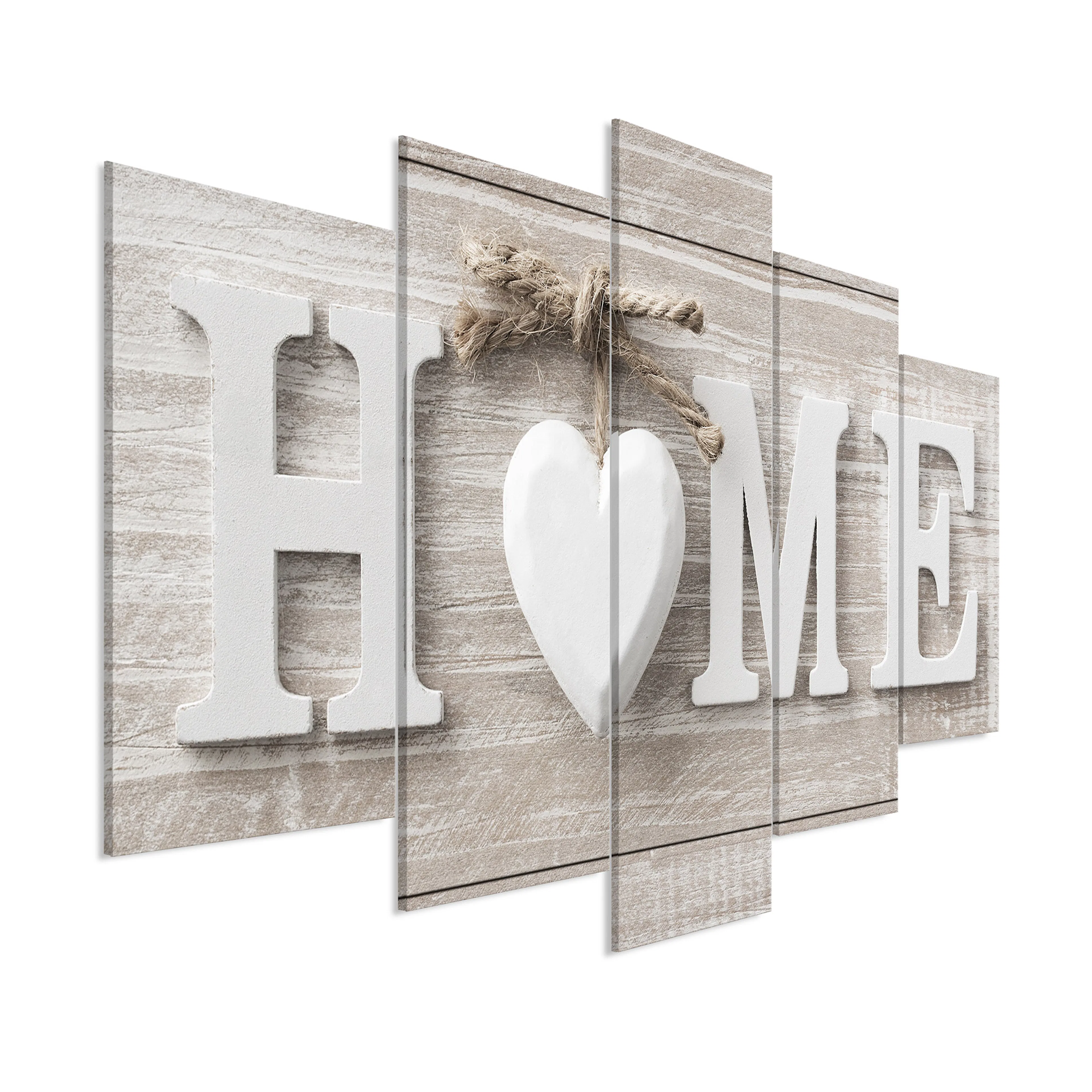 Tavla Arkiio Love Sanctuary Wide 5 delar 225x100