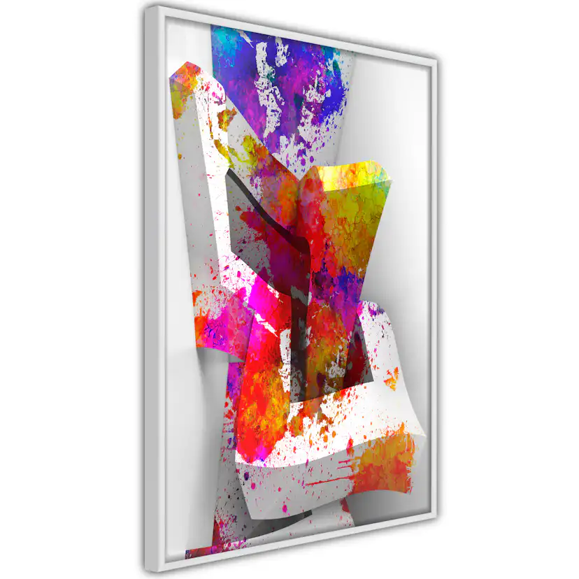 Poster Artgeist Affisch Three-dimensional Shapes