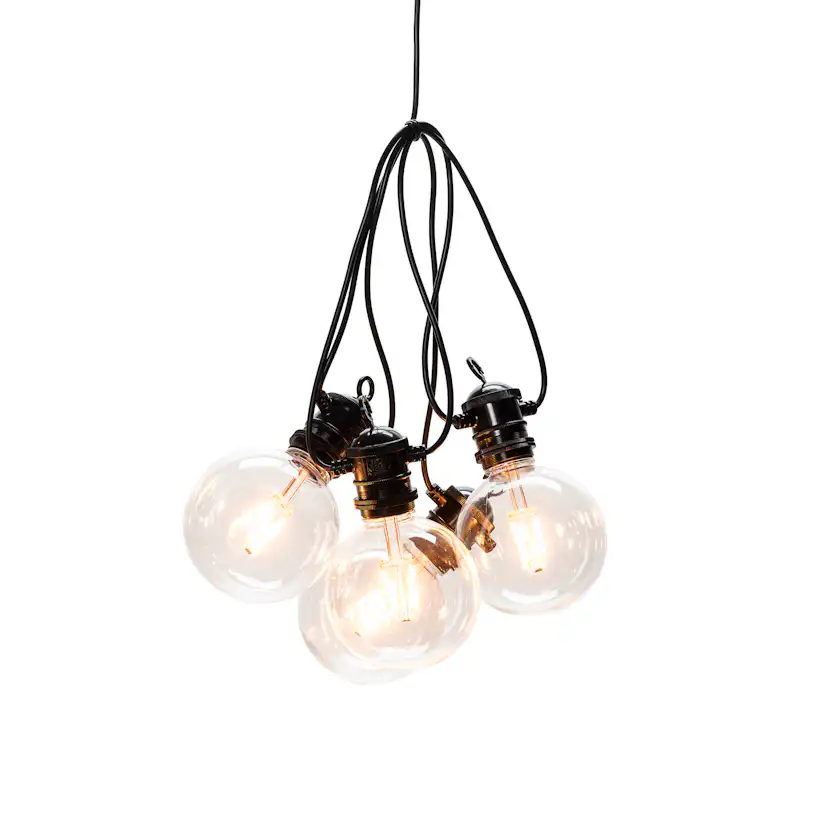 Ljusslinga Gnosjö Konstsmide Utbytbara LED-lampor E27 5st Amber Dimmer